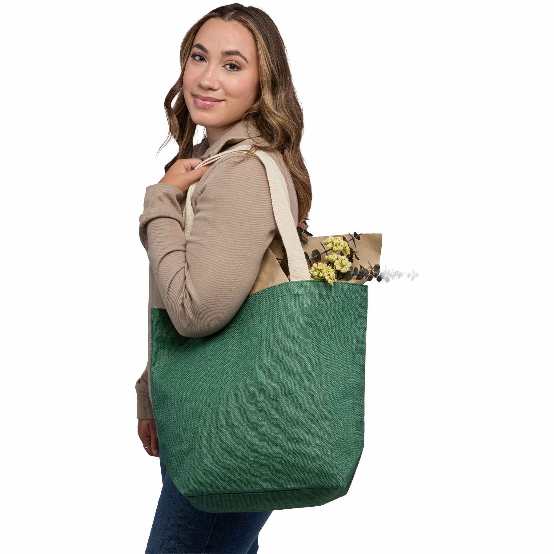 Picture of Sol Jute Classic Shopper Tote