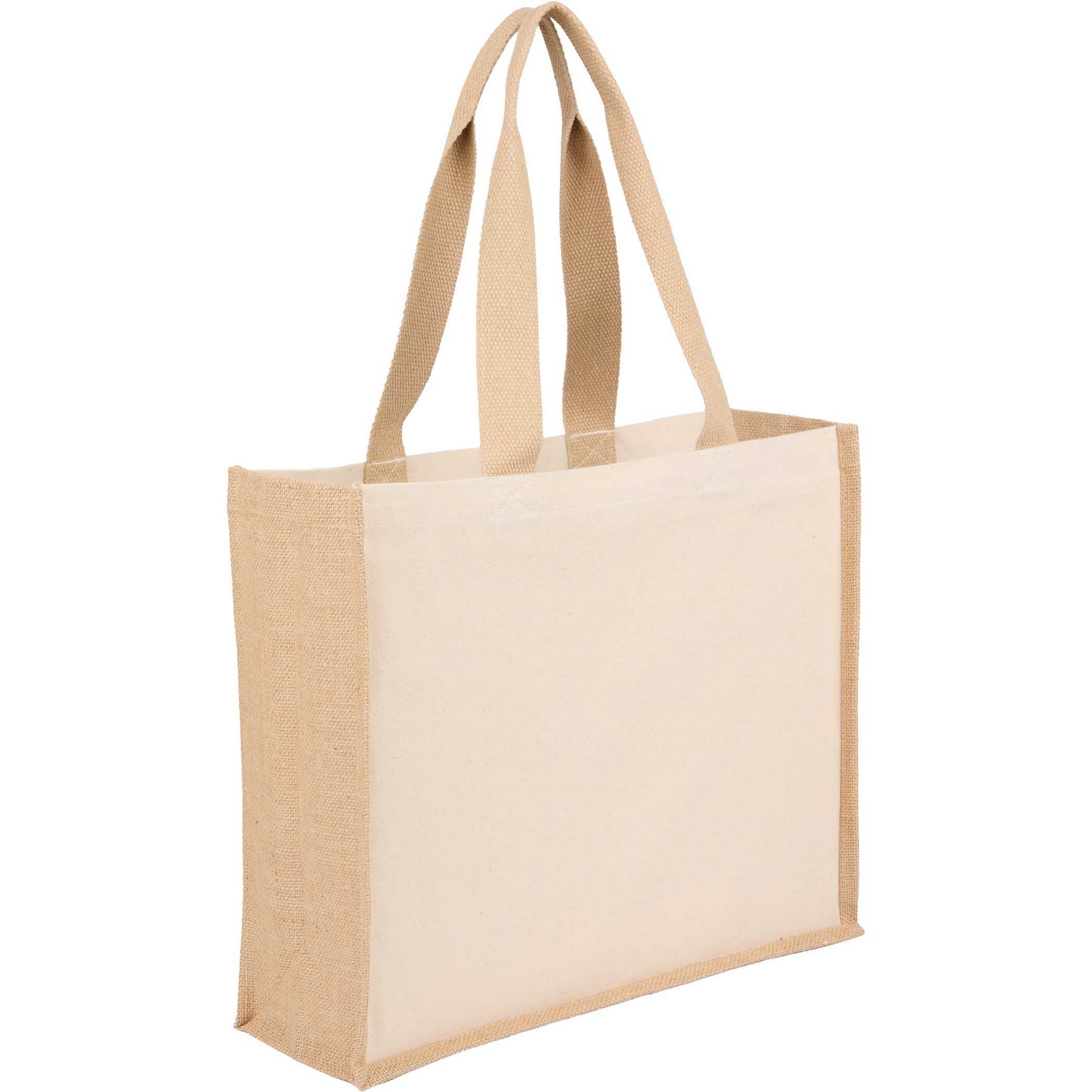 Picture of Sol Recycled Cotton & Jute Shopper Tote