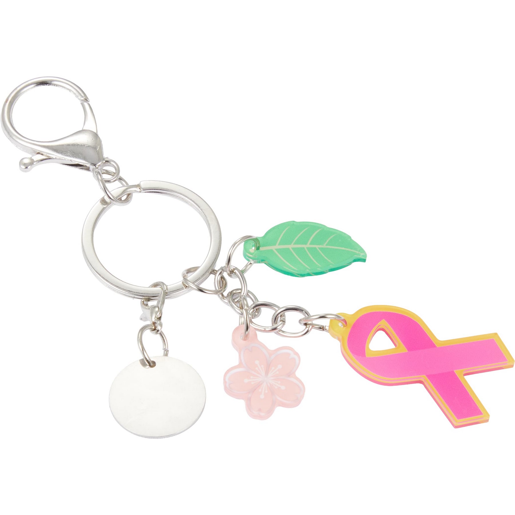 Picture of Breast Cancer Acrylic Keychain