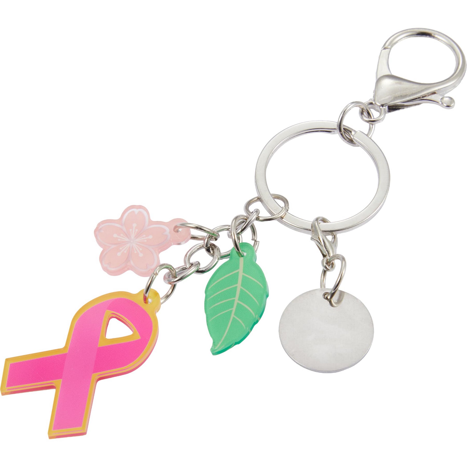 Picture of Breast Cancer Acrylic Keychain
