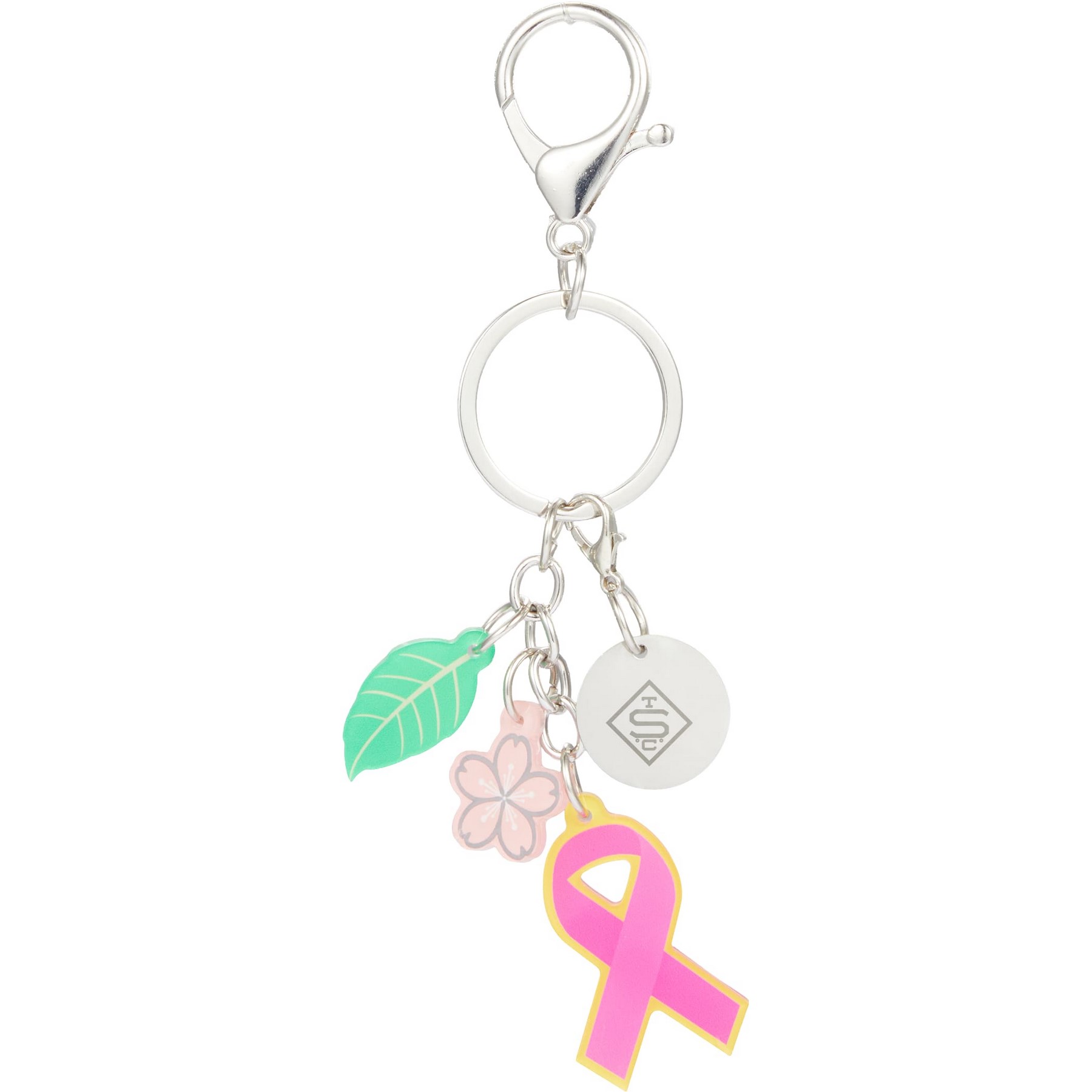 Picture of Breast Cancer Acrylic Keychain