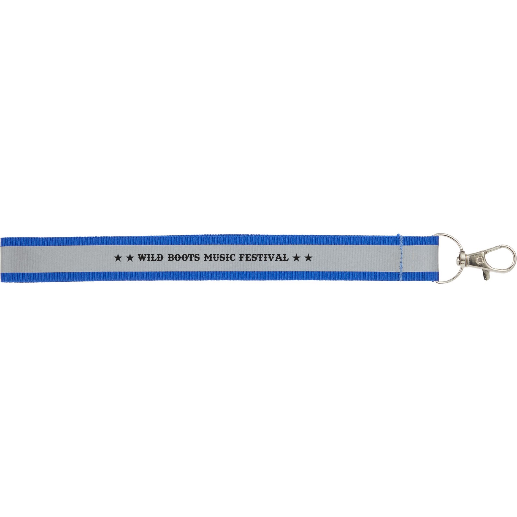 Picture of Reflective Recycled Wrist Lanyard
