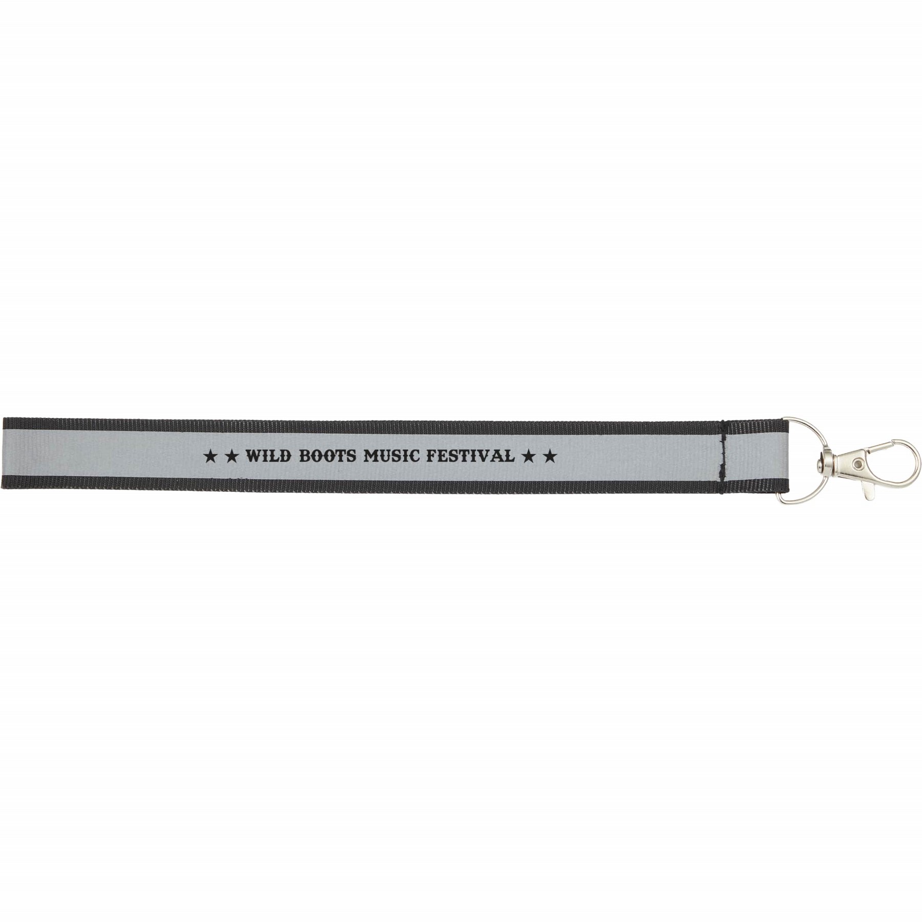 Picture of Reflective Recycled Wrist Lanyard