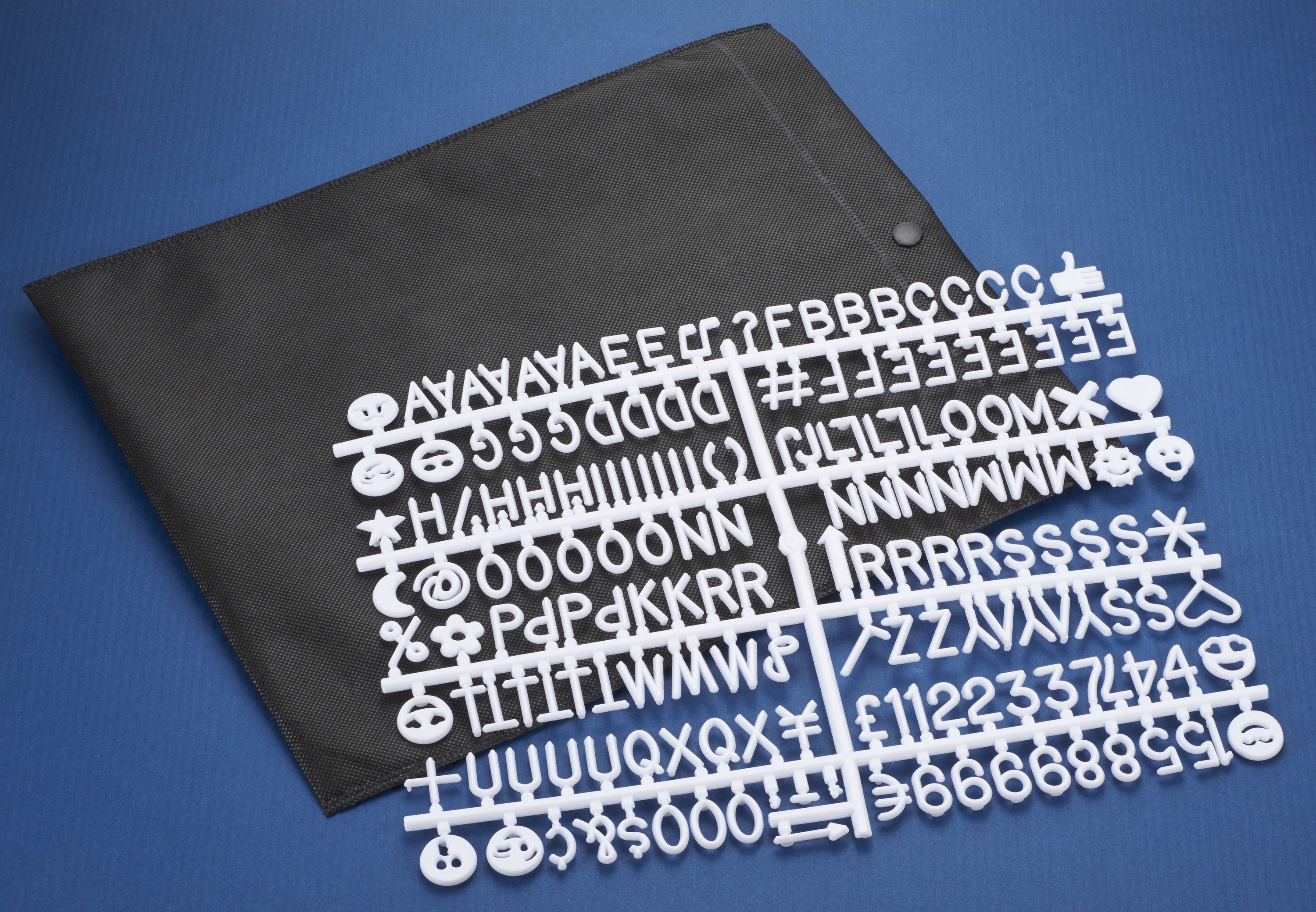 Picture of Letters for the Felt Board