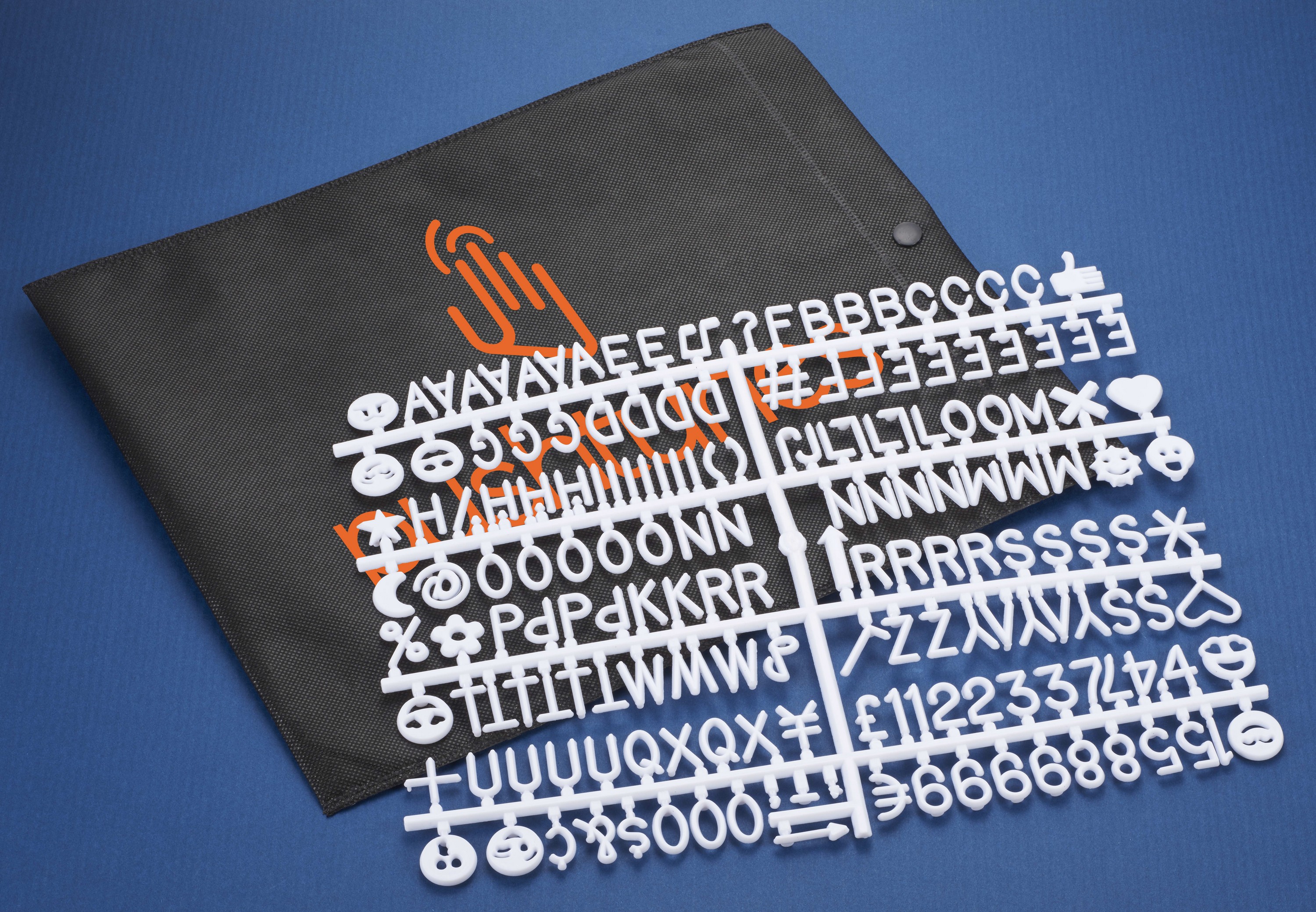 Picture of Letters for the Felt Board