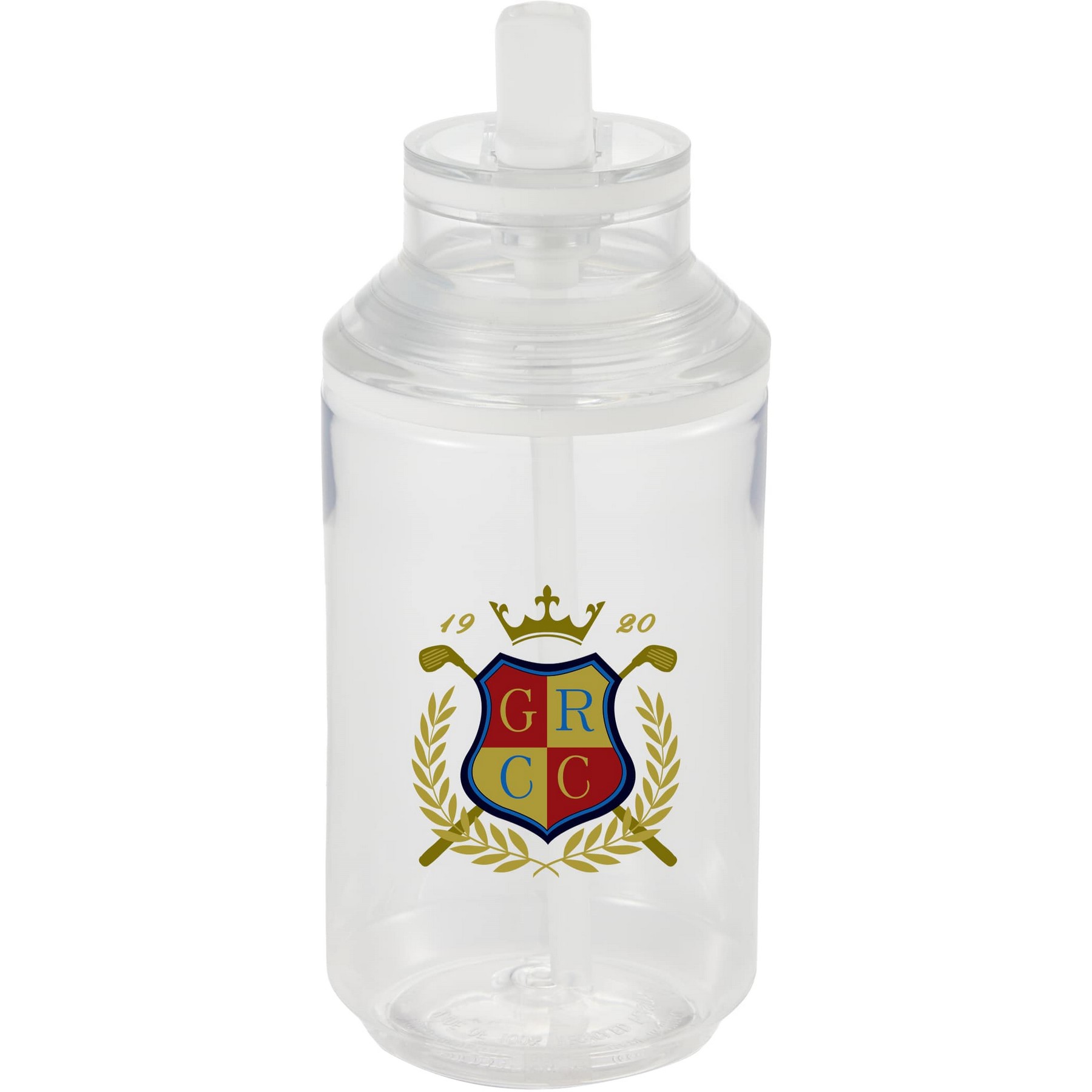 Picture of Zach Recycled RPET Sports Bottle w/ Straw 22oz