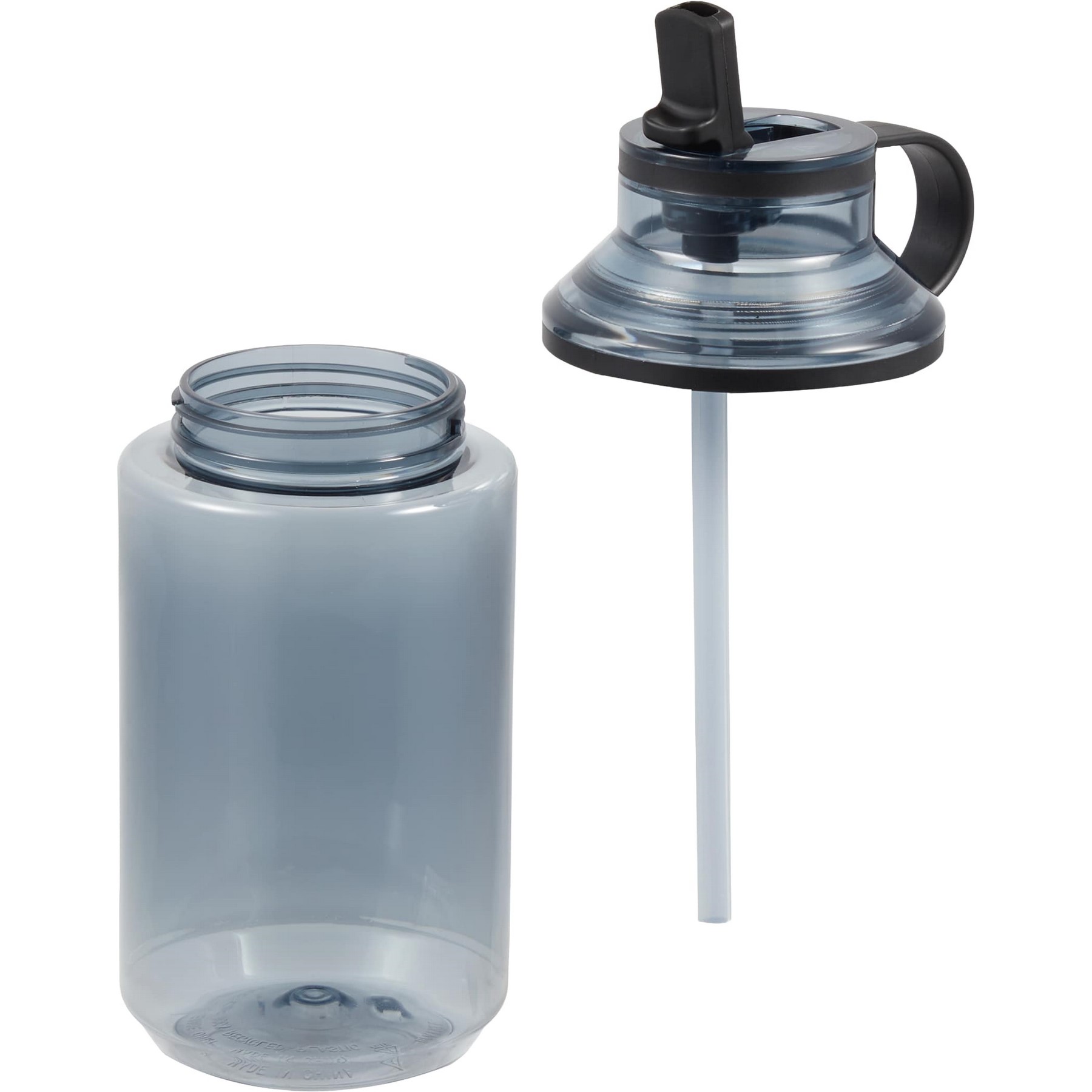 Picture of Zach Recycled RPET Sports Bottle w/ Straw 22oz