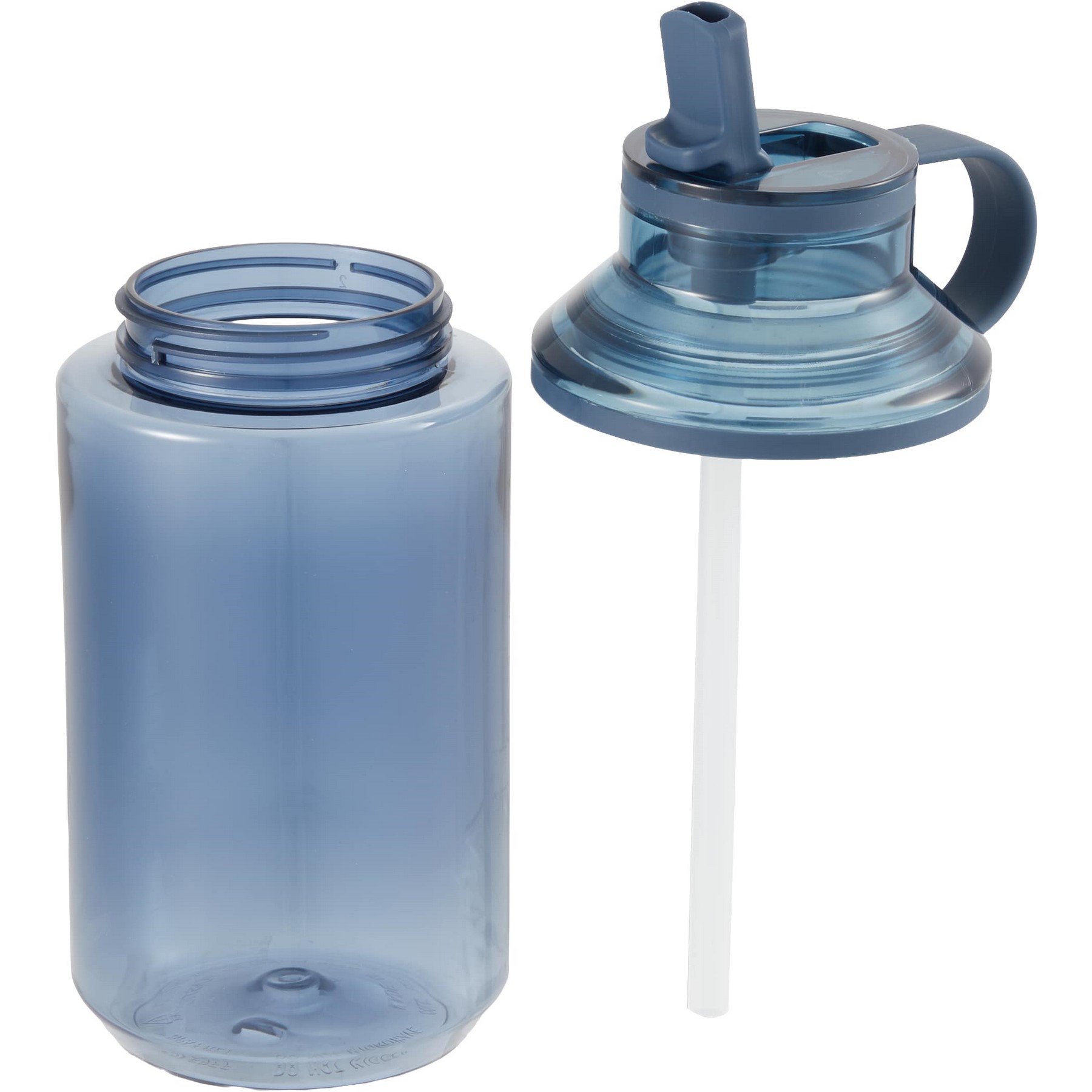 Picture of Zach Recycled RPET Sports Bottle w/ Straw 22oz