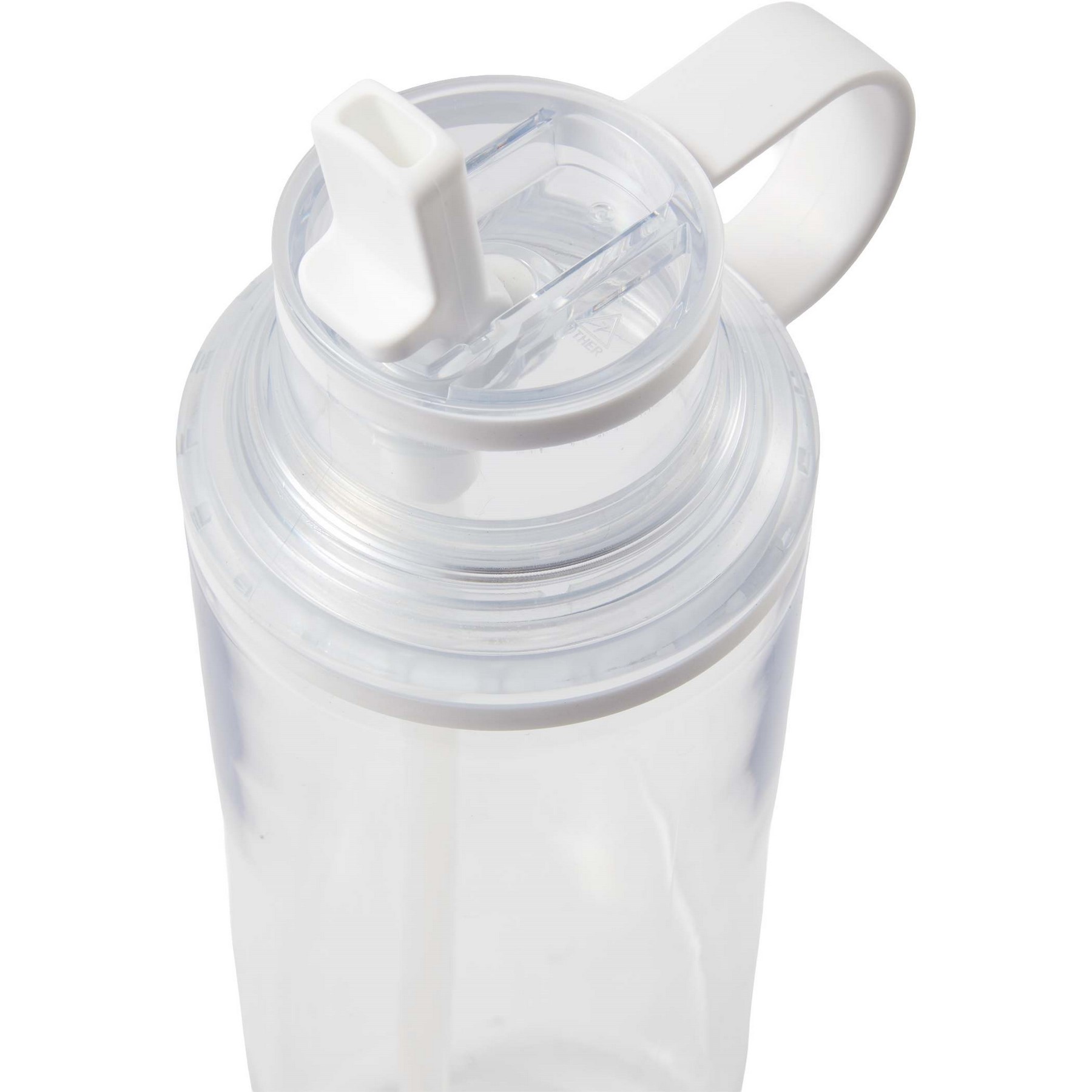 Picture of Carol Recycled RPET Sports Bottle w/ Straw 30oz
