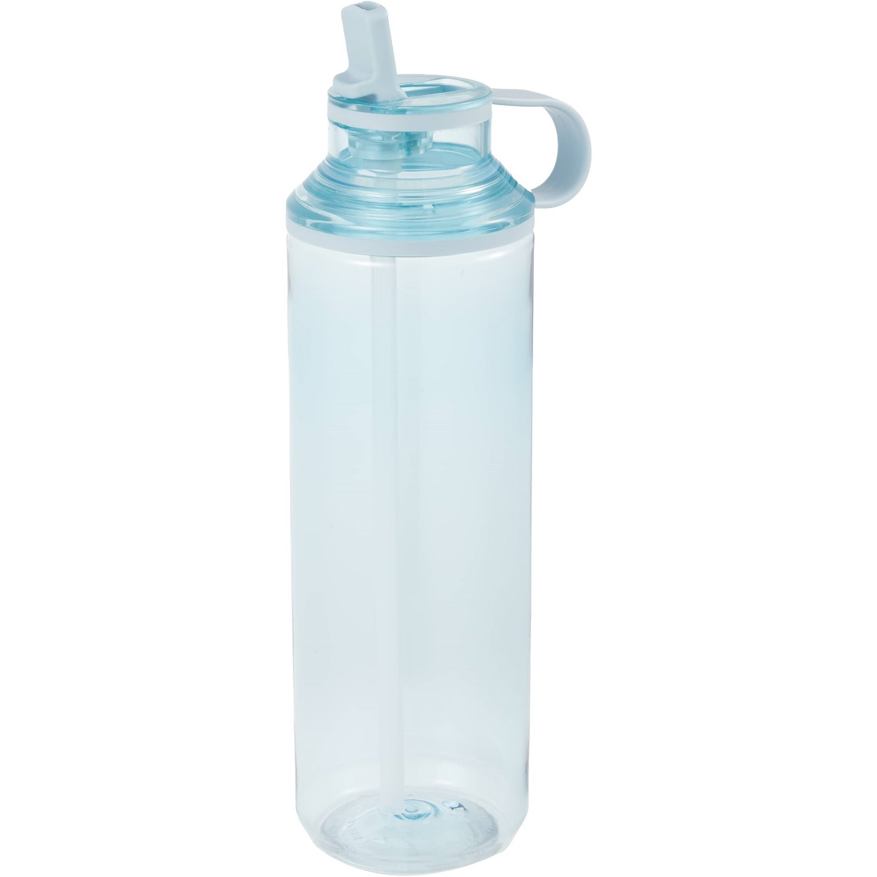 Picture of Carol Recycled RPET Sports Bottle w/ Straw 30oz