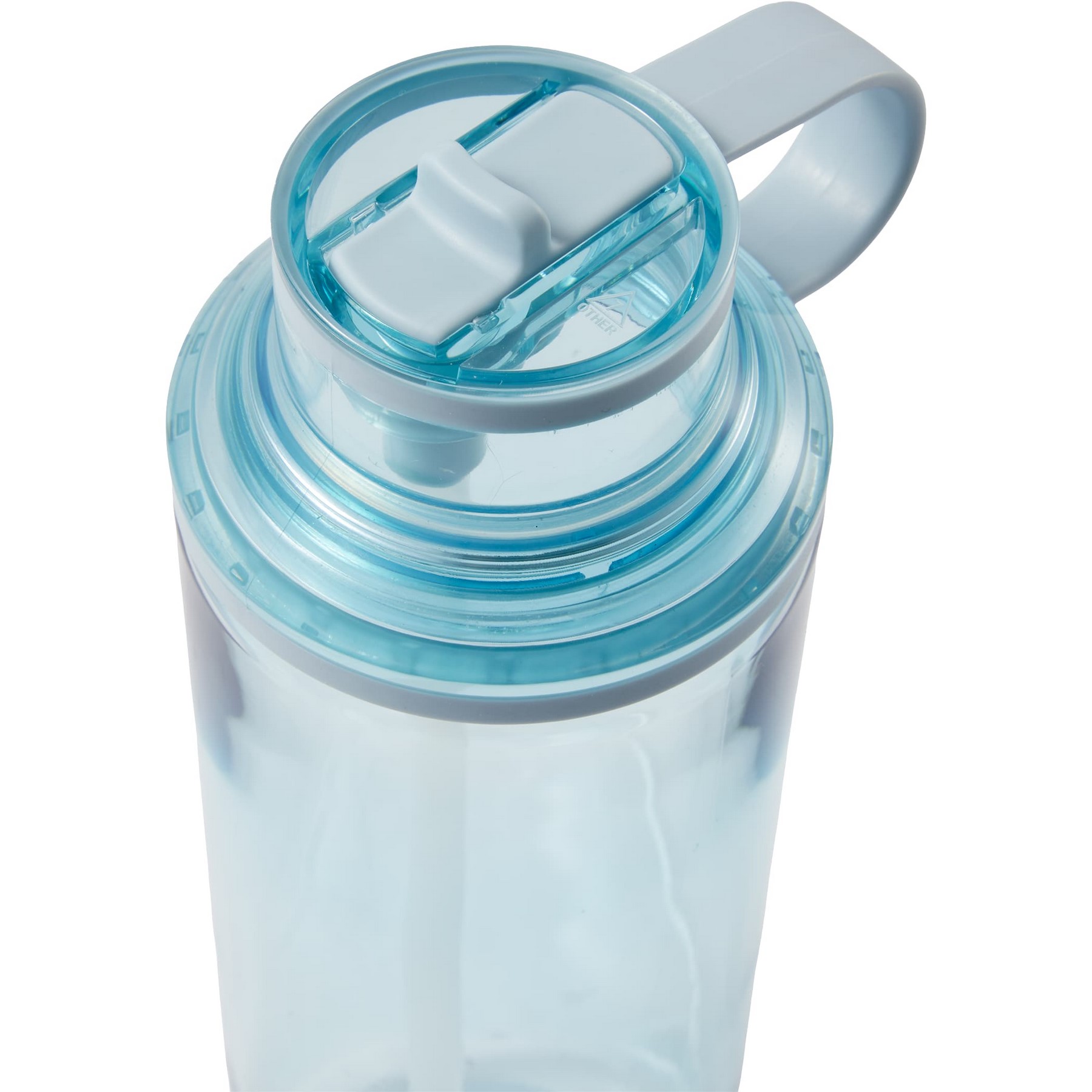Picture of Carol Recycled RPET Sports Bottle w/ Straw 30oz