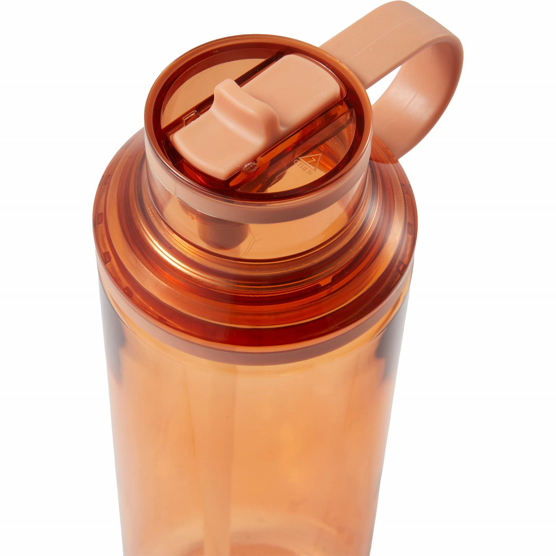 Picture of Carol Recycled RPET Sports Bottle w/ Straw 30oz