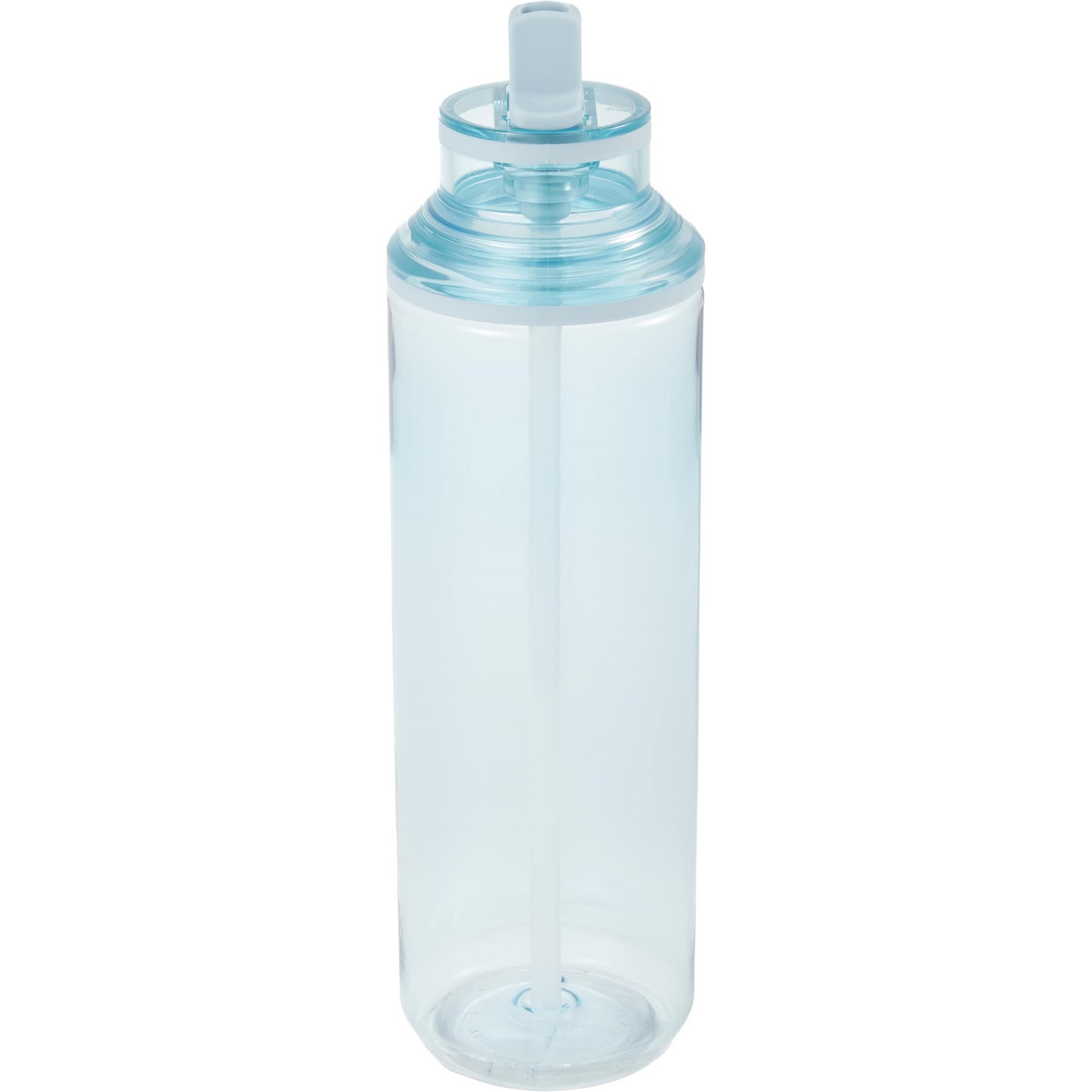 Picture of Carol Recycled RPET Sports Bottle w/ Straw 30oz