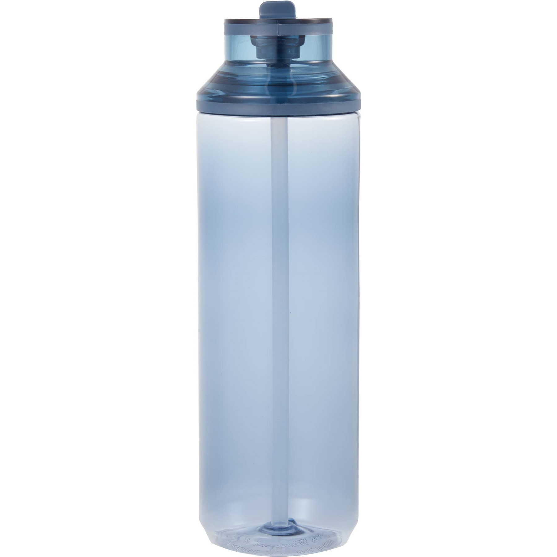 Picture of Carol Recycled RPET Sports Bottle w/ Straw 30oz