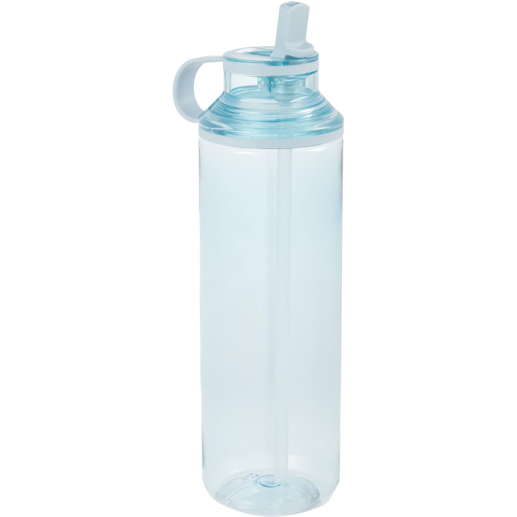 Picture of Carol Recycled RPET Sports Bottle w/ Straw 30oz
