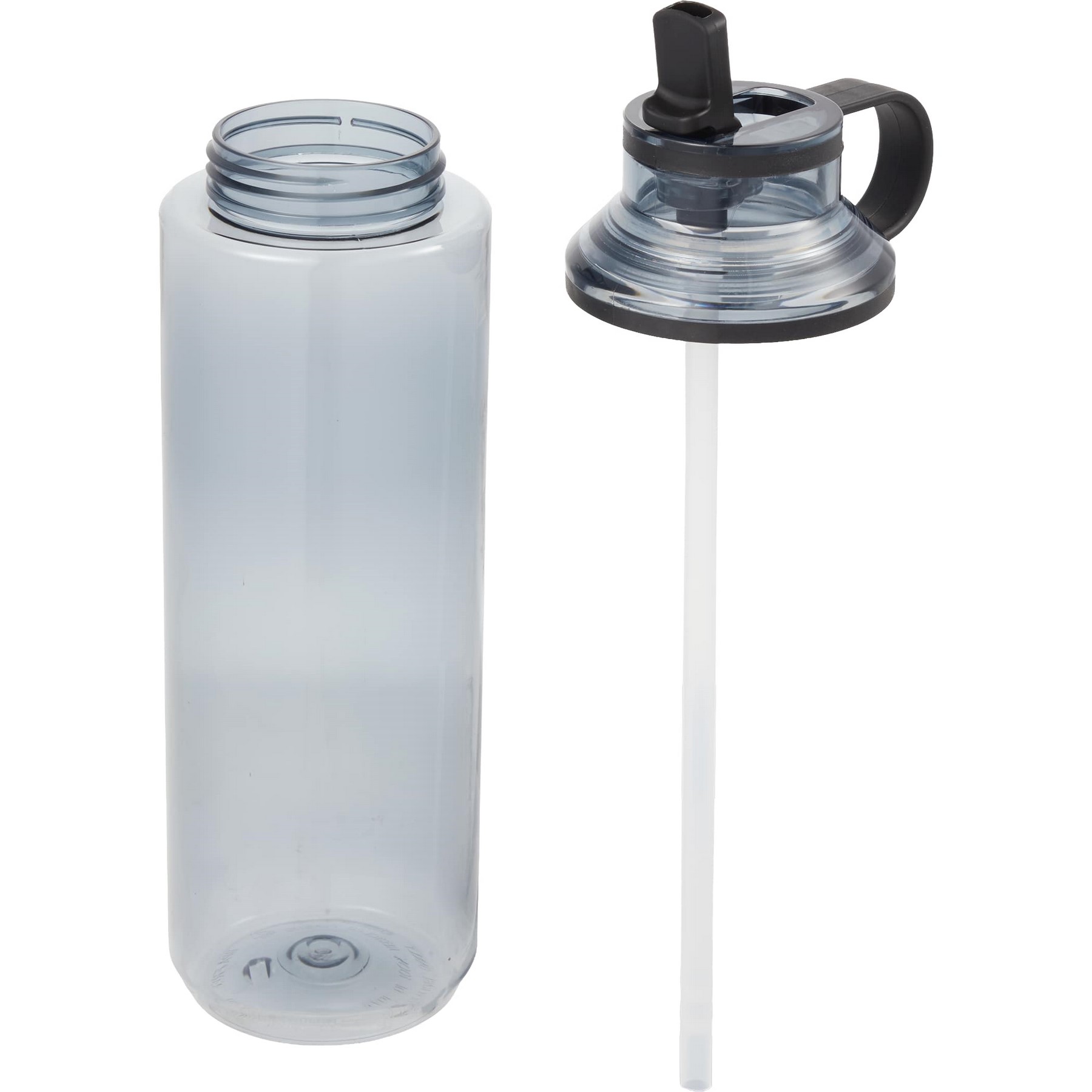 Picture of Carol Recycled RPET Sports Bottle w/ Straw 30oz
