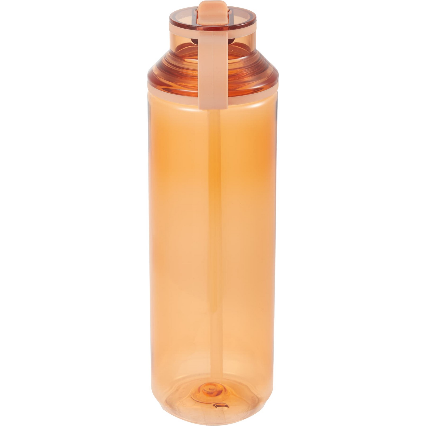 Picture of Carol Recycled RPET Sports Bottle w/ Straw 30oz