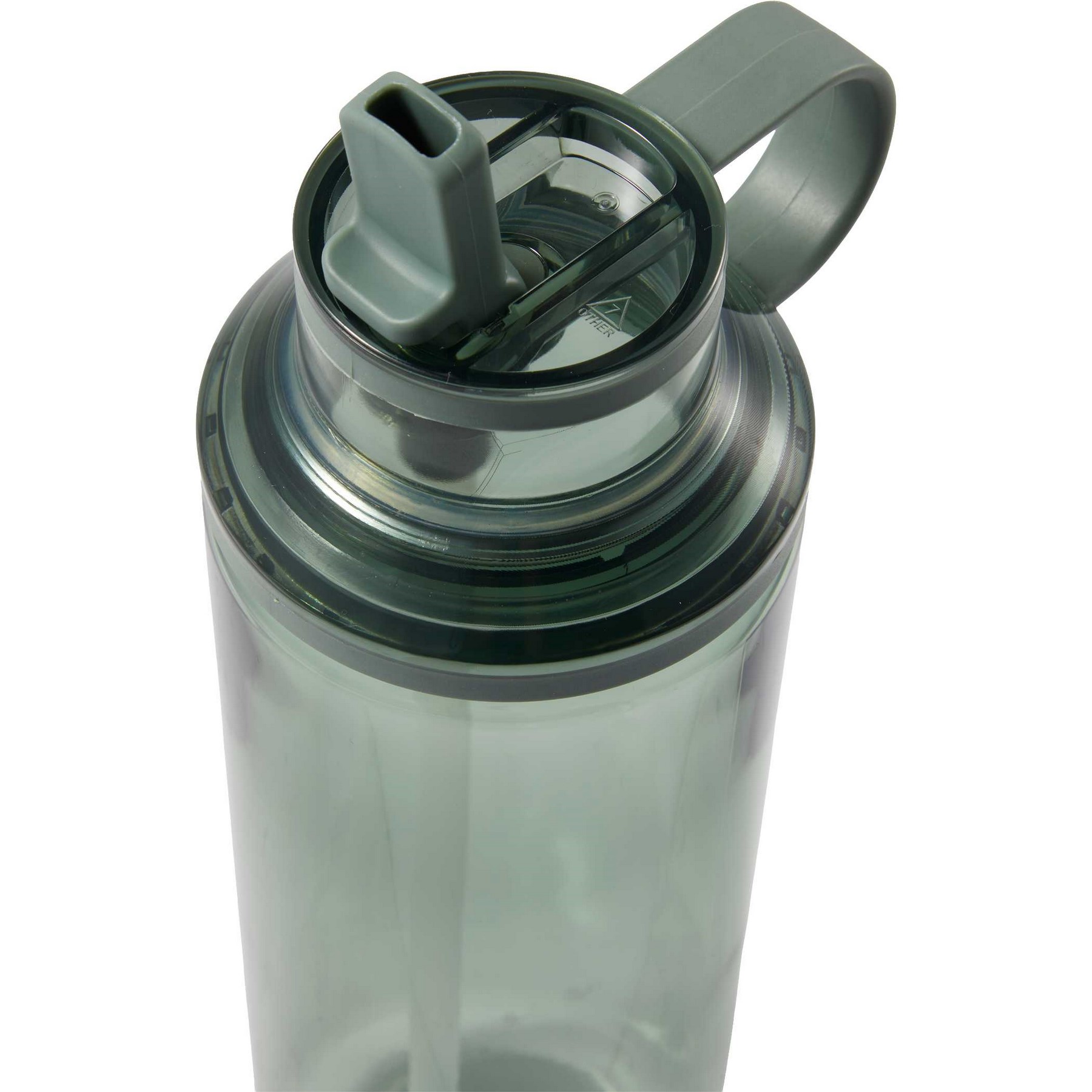 Picture of Carol Recycled RPET Sports Bottle w/ Straw 30oz