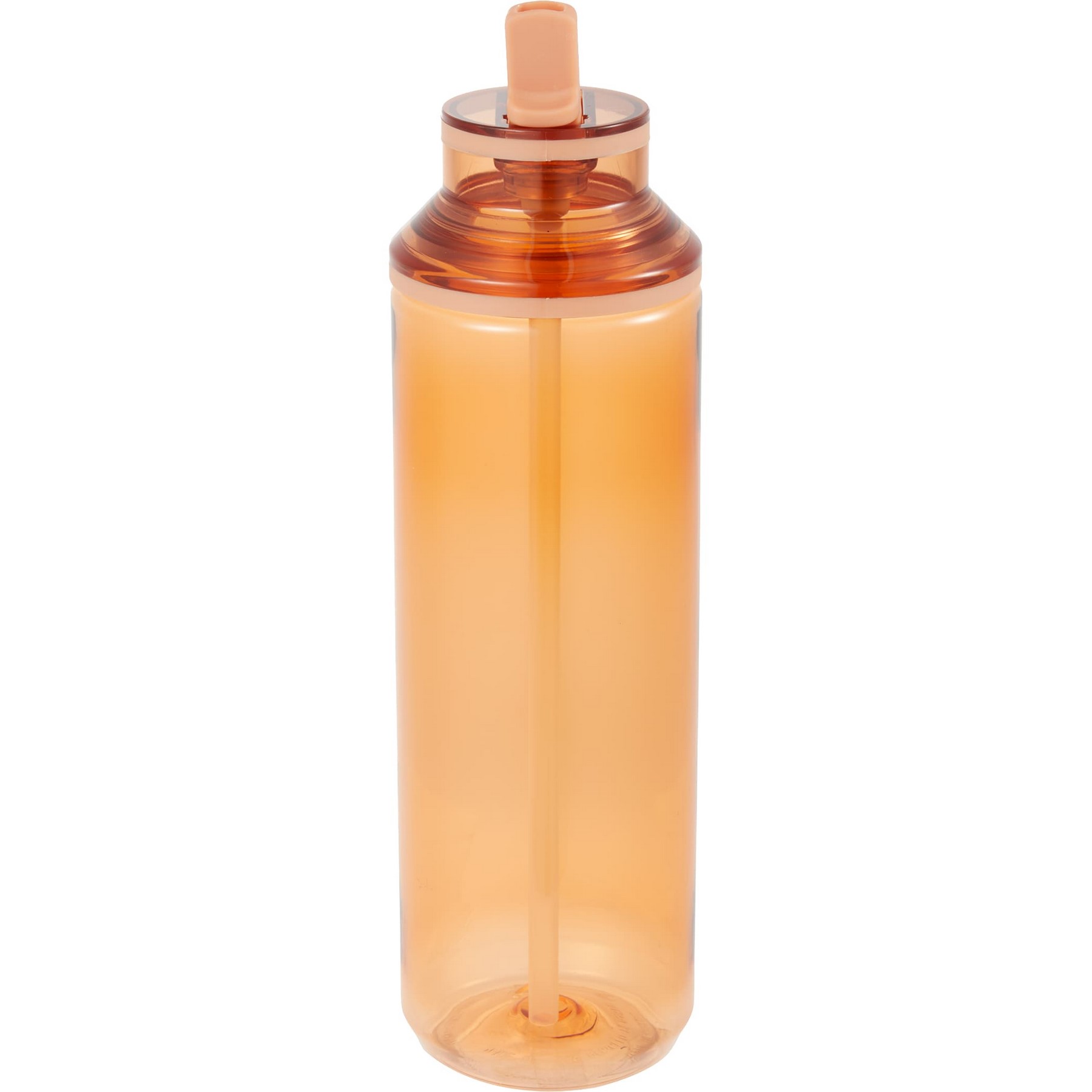 Picture of Carol Recycled RPET Sports Bottle w/ Straw 30oz