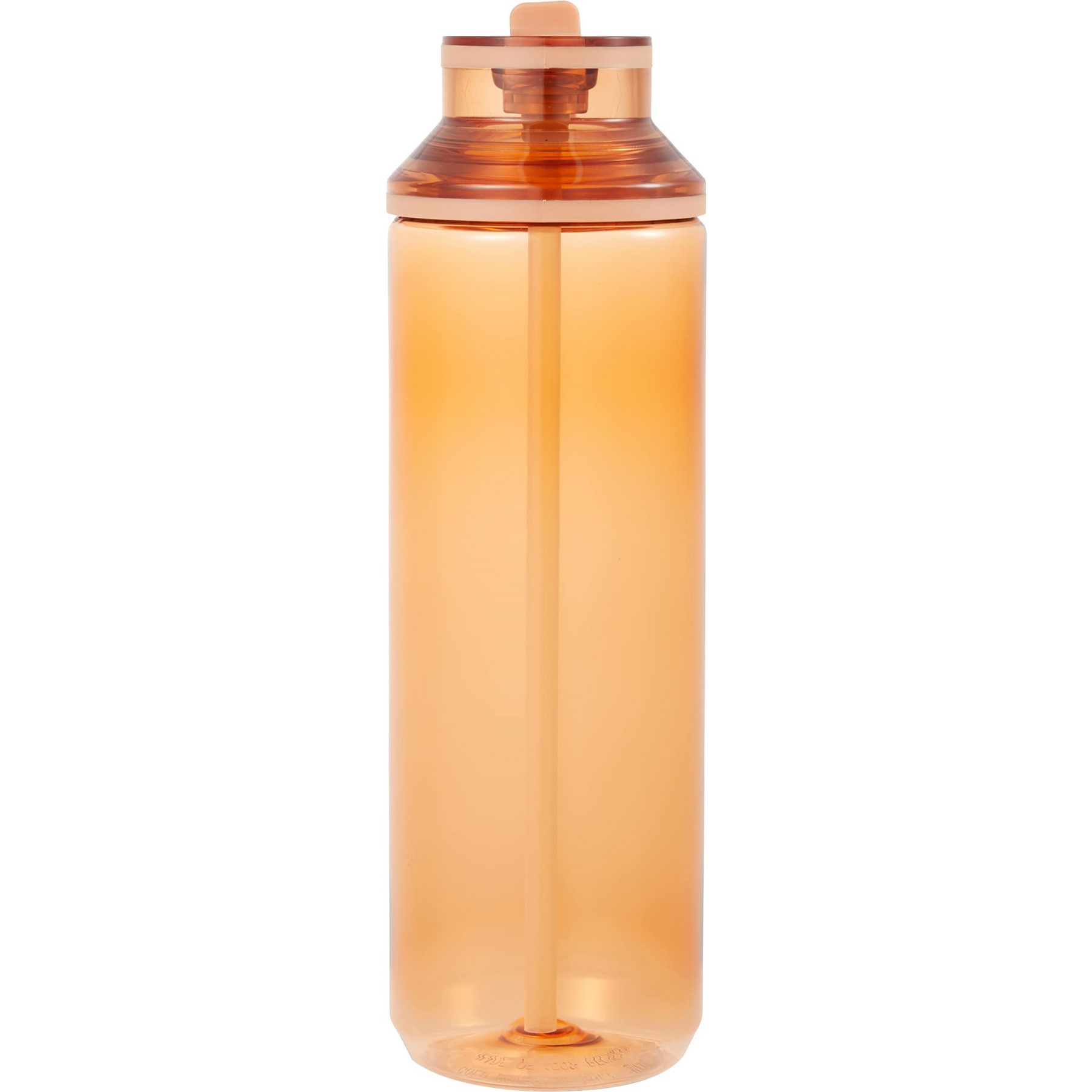 Picture of Carol Recycled RPET Sports Bottle w/ Straw 30oz
