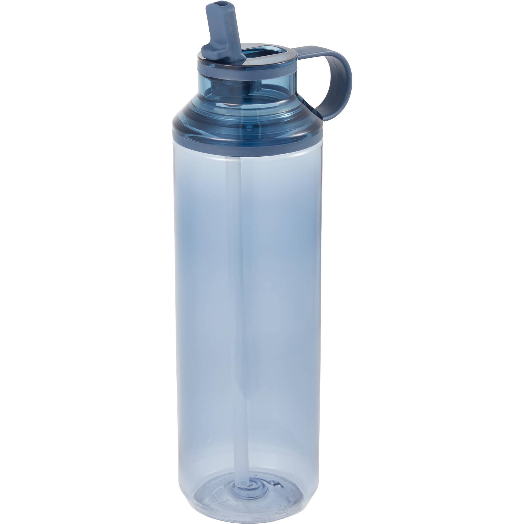 Picture of Carol Recycled RPET Sports Bottle w/ Straw 30oz