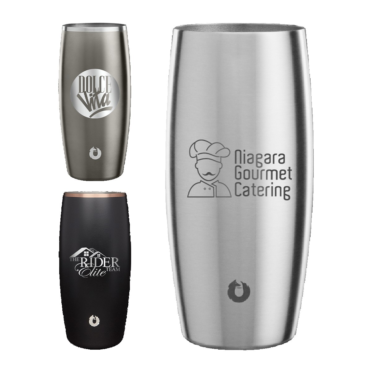 Picture of Snowfox® 18 Oz. Premium Beer Glass (Laser Engraved)