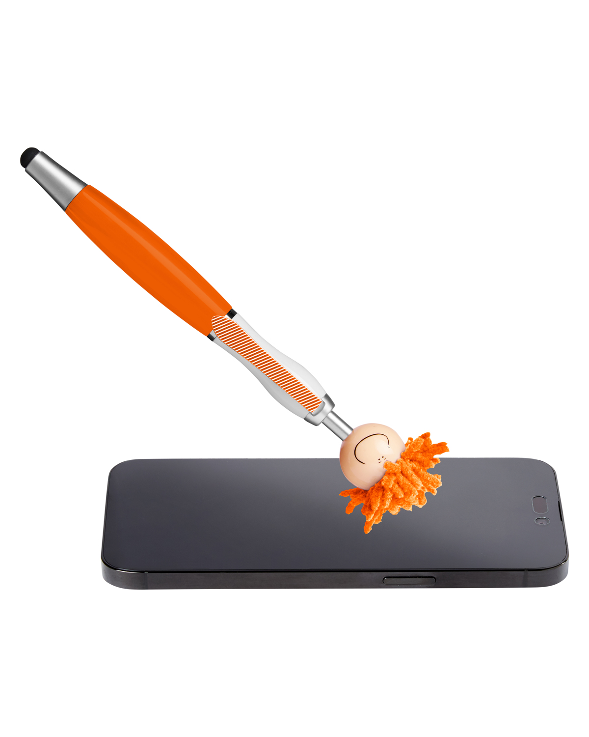 Picture of Multicultural Screen Cleaner With Stylus Pen.