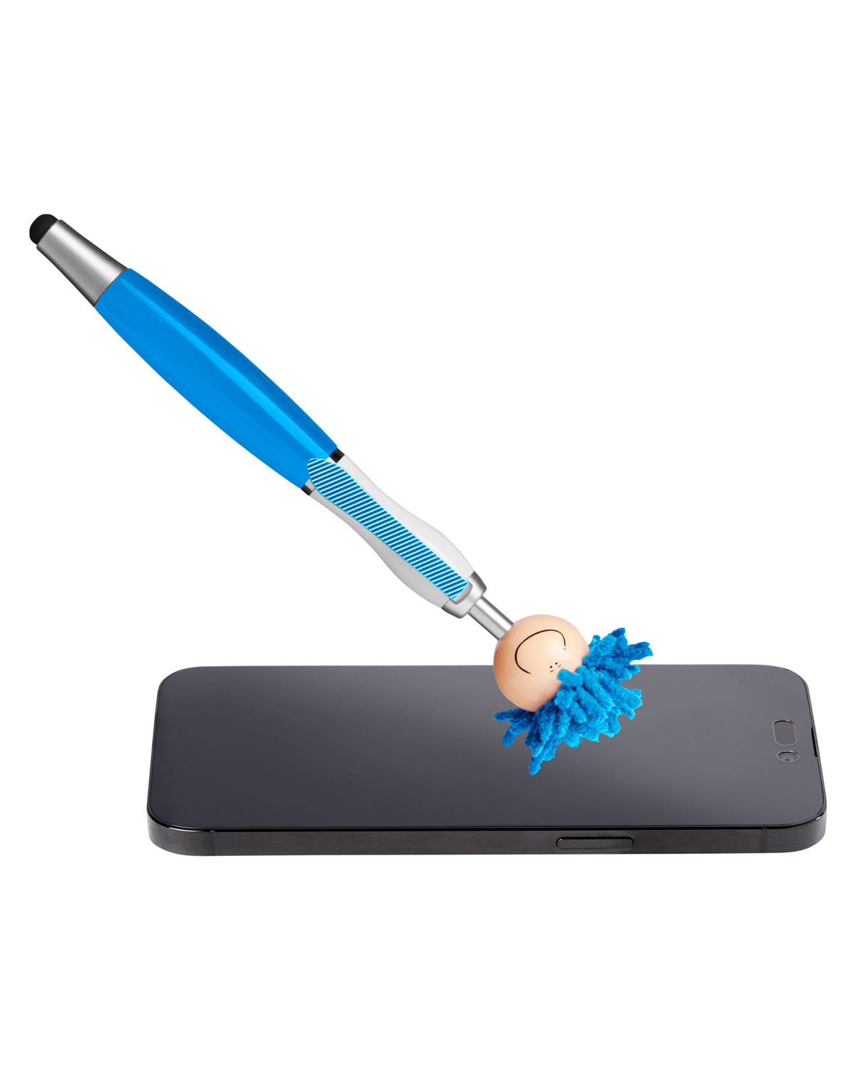 Picture of Multicultural Screen Cleaner With Stylus Pen.