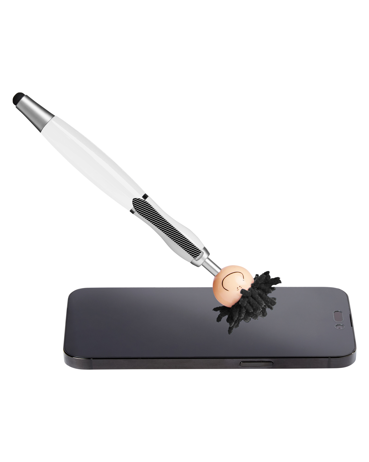 Picture of Multicultural Screen Cleaner With Stylus Pen.