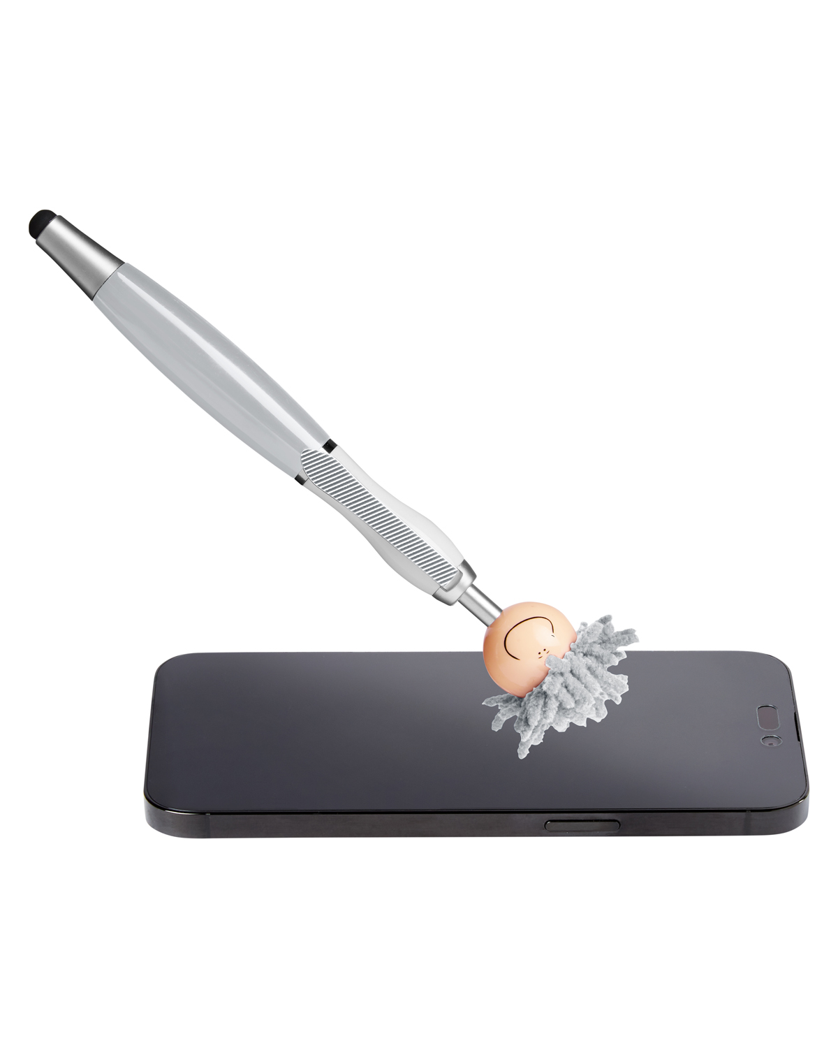 Picture of Multicultural Screen Cleaner With Stylus Pen.