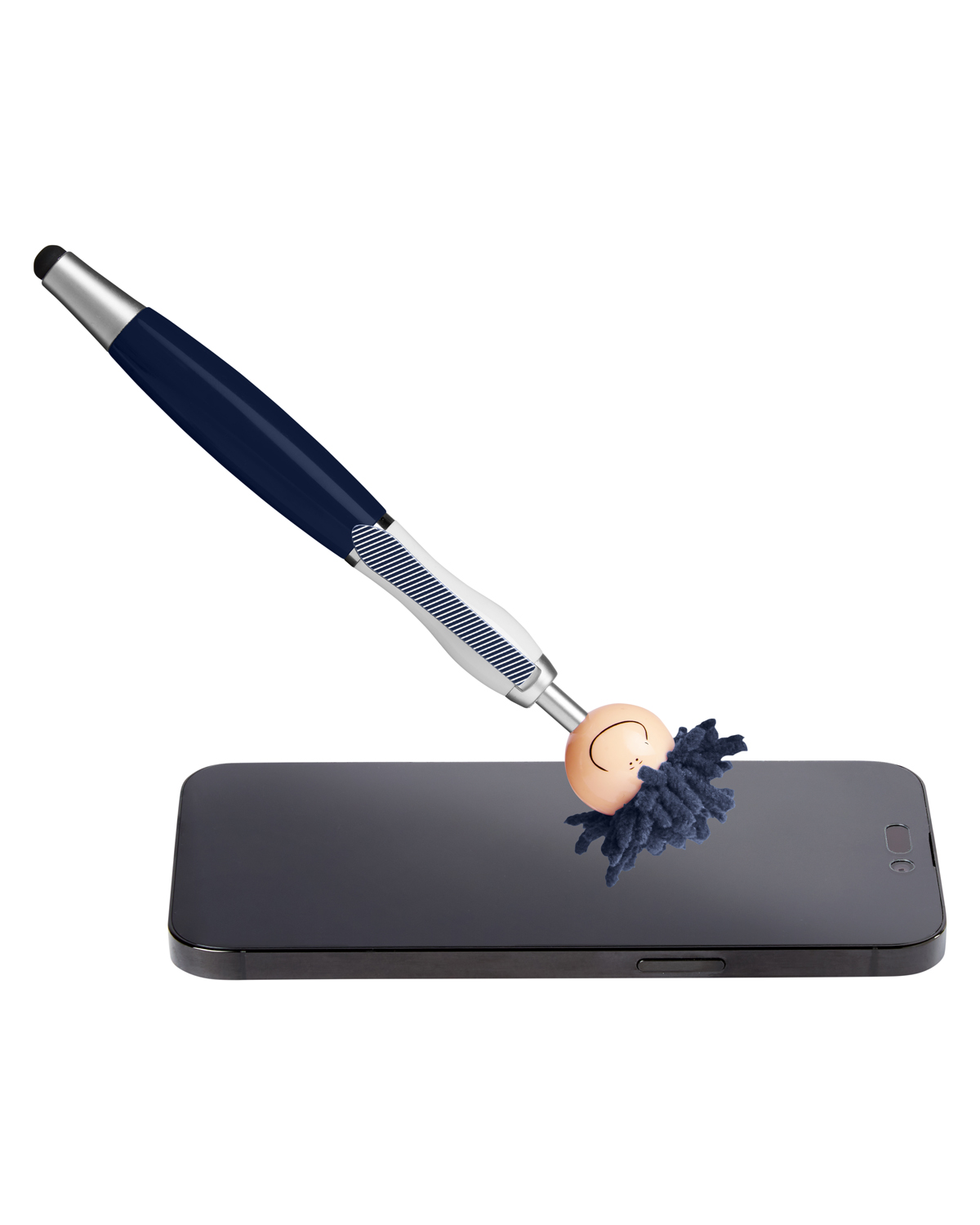 Picture of Multicultural Screen Cleaner With Stylus Pen.