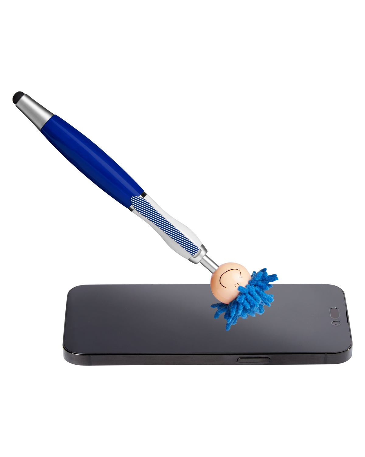 Picture of Multicultural Screen Cleaner With Stylus Pen.