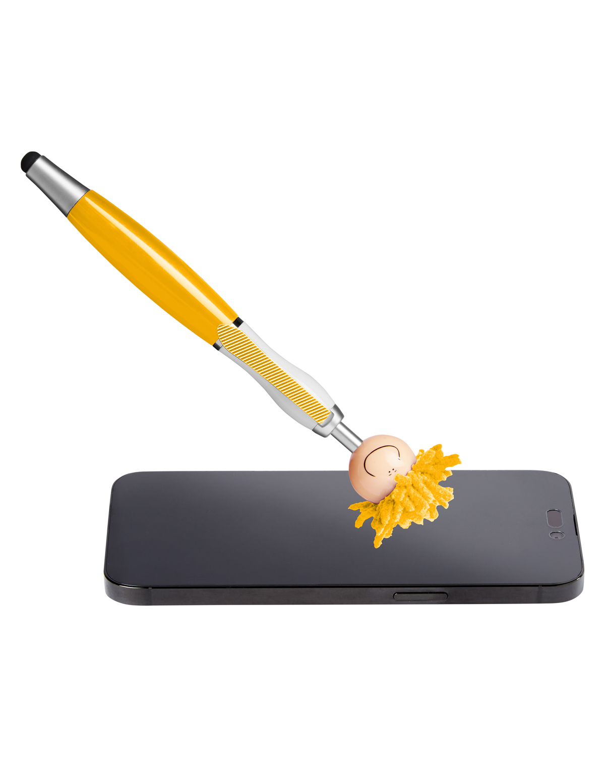 Picture of Multicultural Screen Cleaner With Stylus Pen.