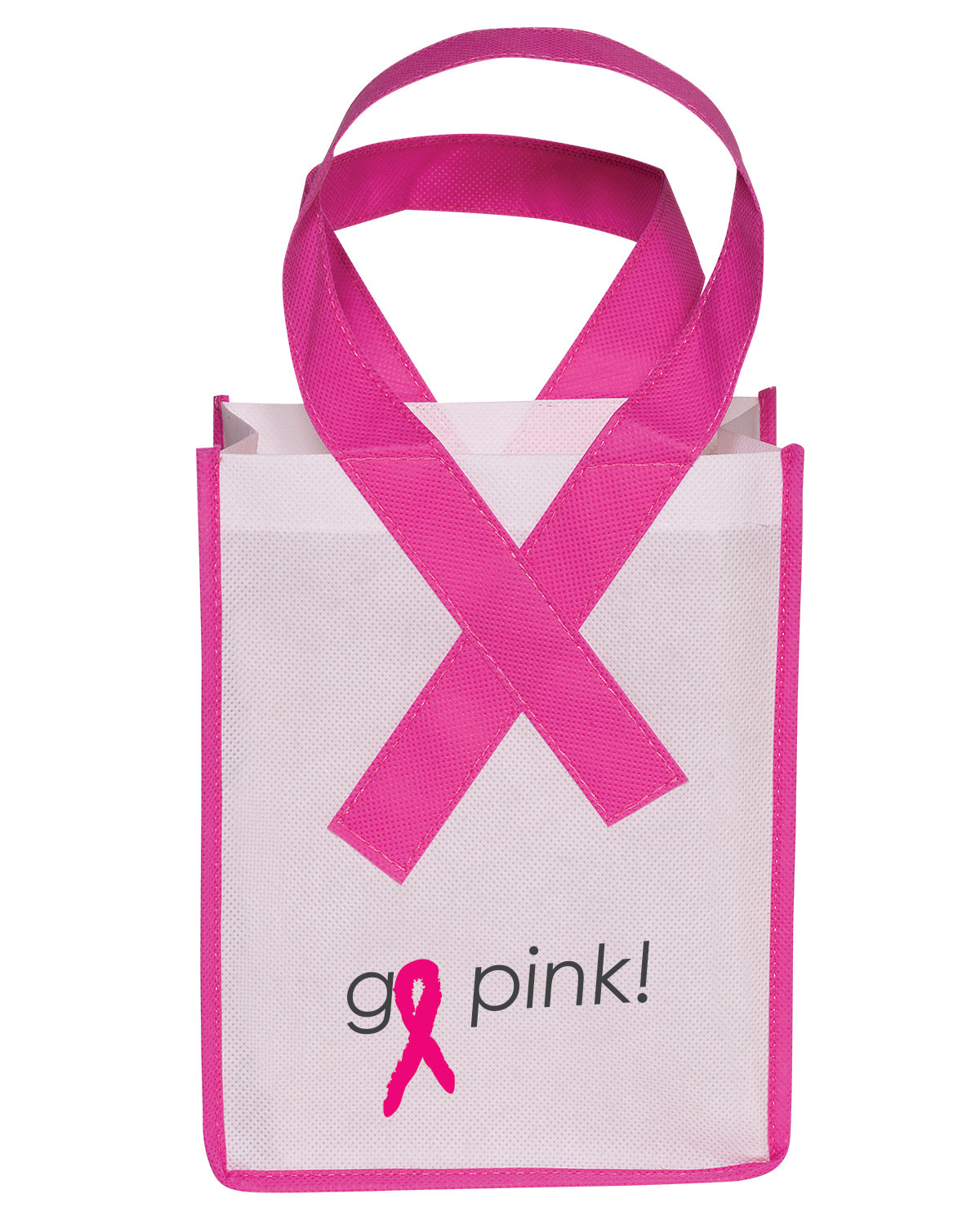 Picture of Small Breast Cancer Awareness Bag.