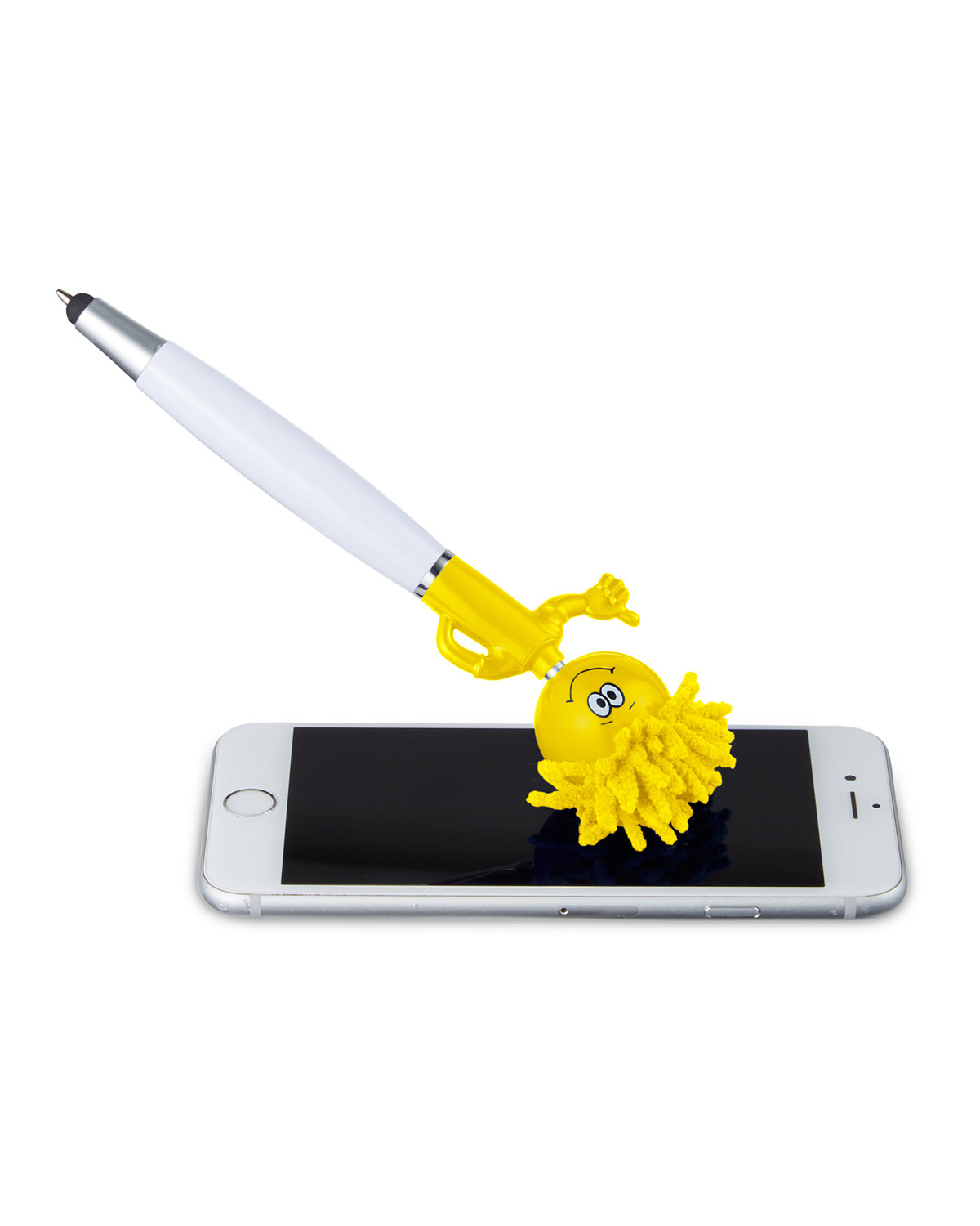 Picture of Thumbs Up Screen Cleaner With Stylus Pen.