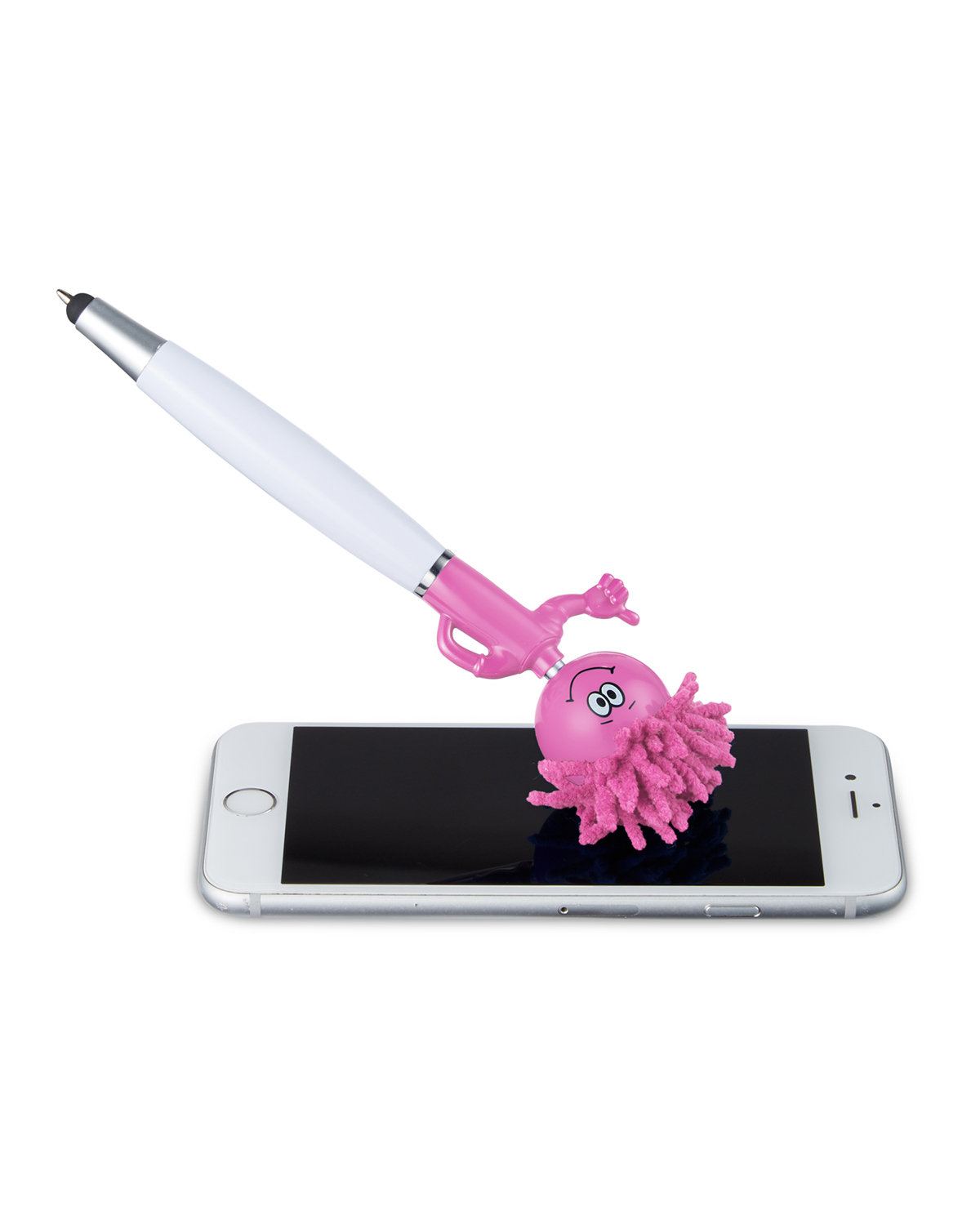 Picture of Thumbs Up Screen Cleaner With Stylus Pen.