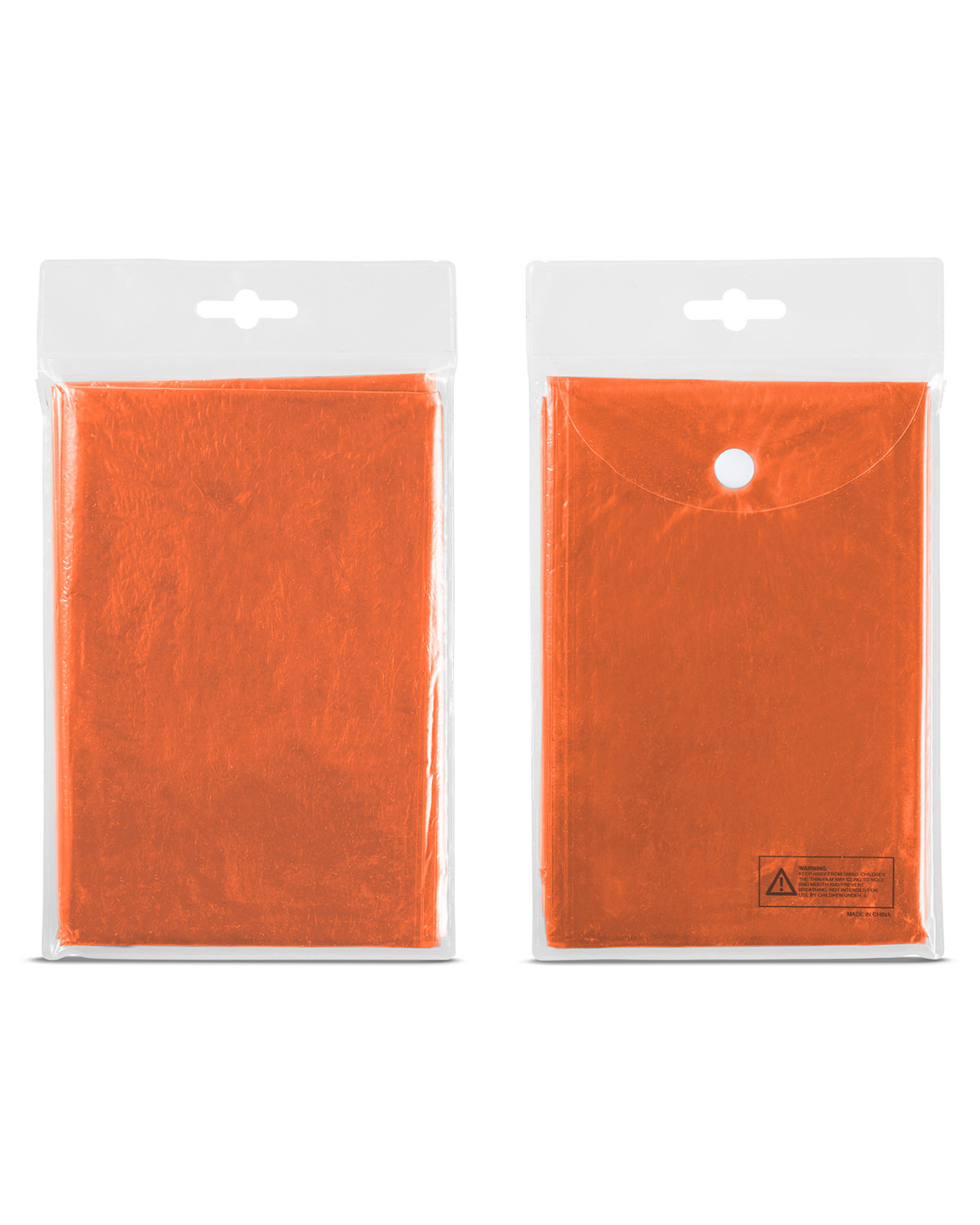 Picture of Disposable Rain Poncho.
