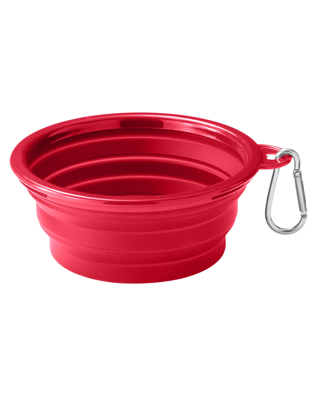 Picture of Collapsible Pet Bowl With Carabiner.