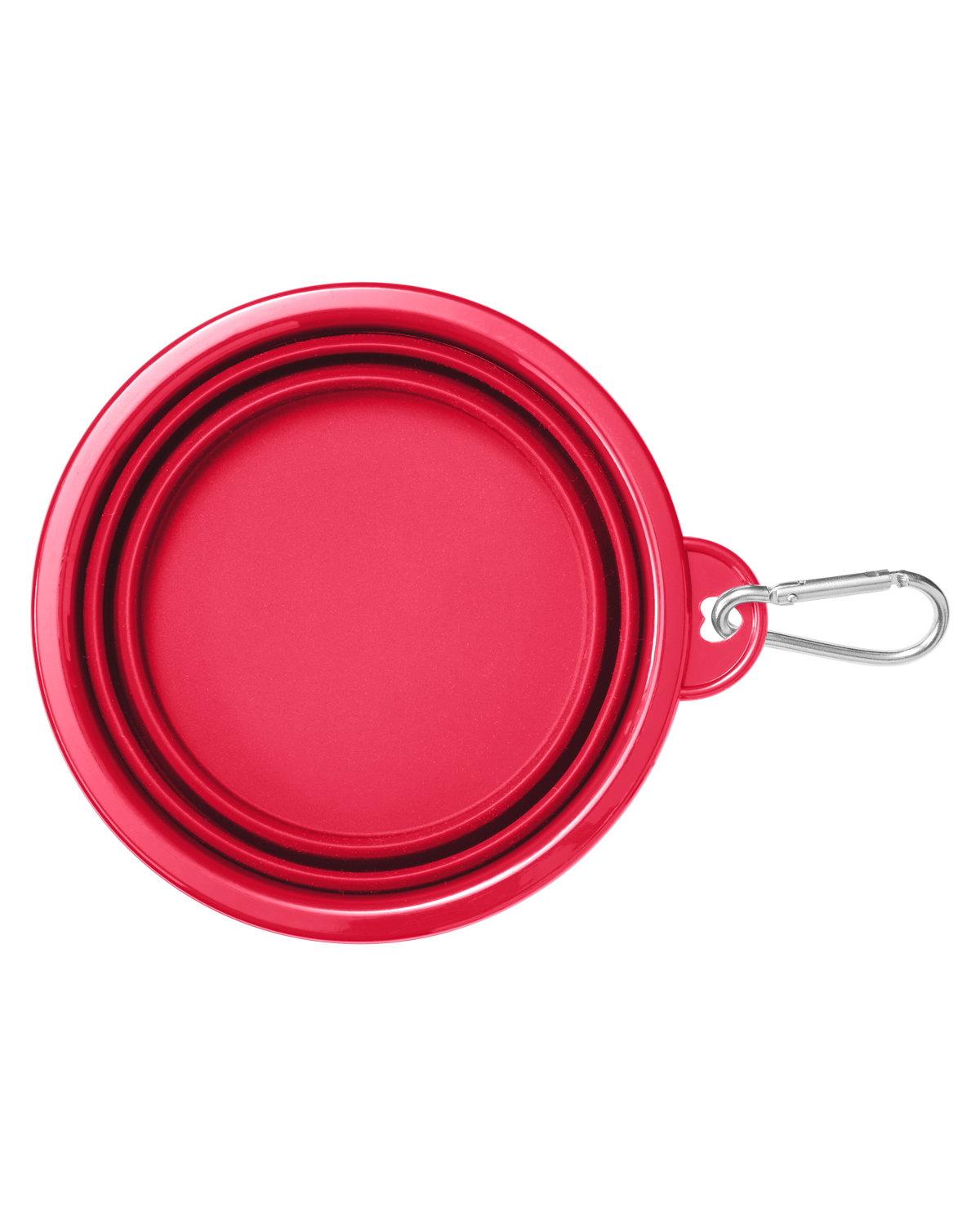 Picture of Collapsible Pet Bowl With Carabiner.