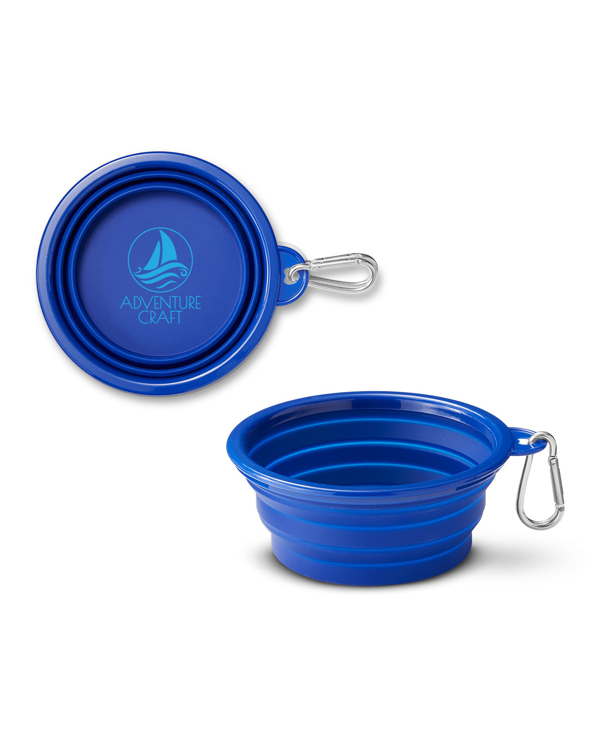 Picture of Collapsible Pet Bowl With Carabiner.