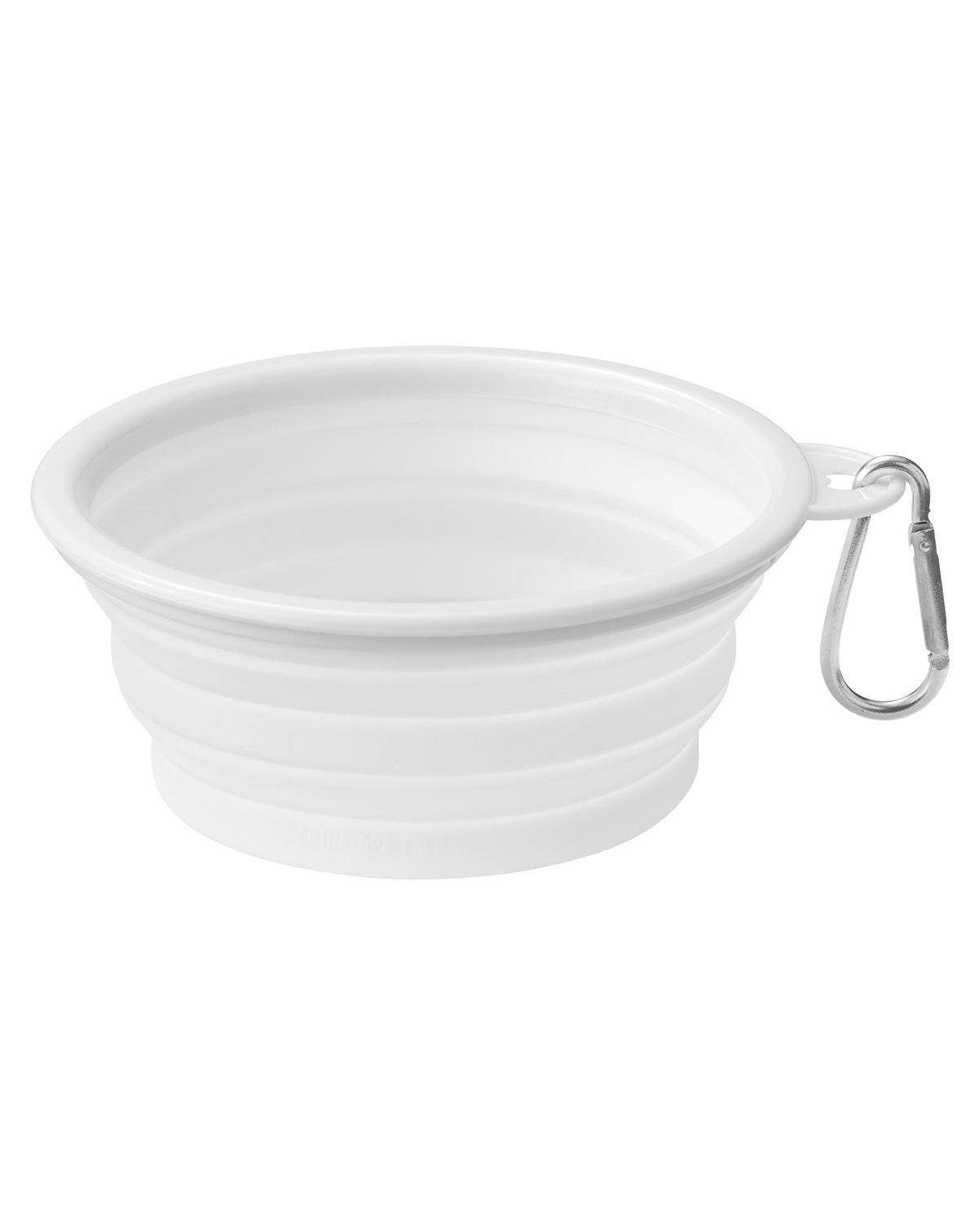 Picture of Collapsible Pet Bowl With Carabiner.