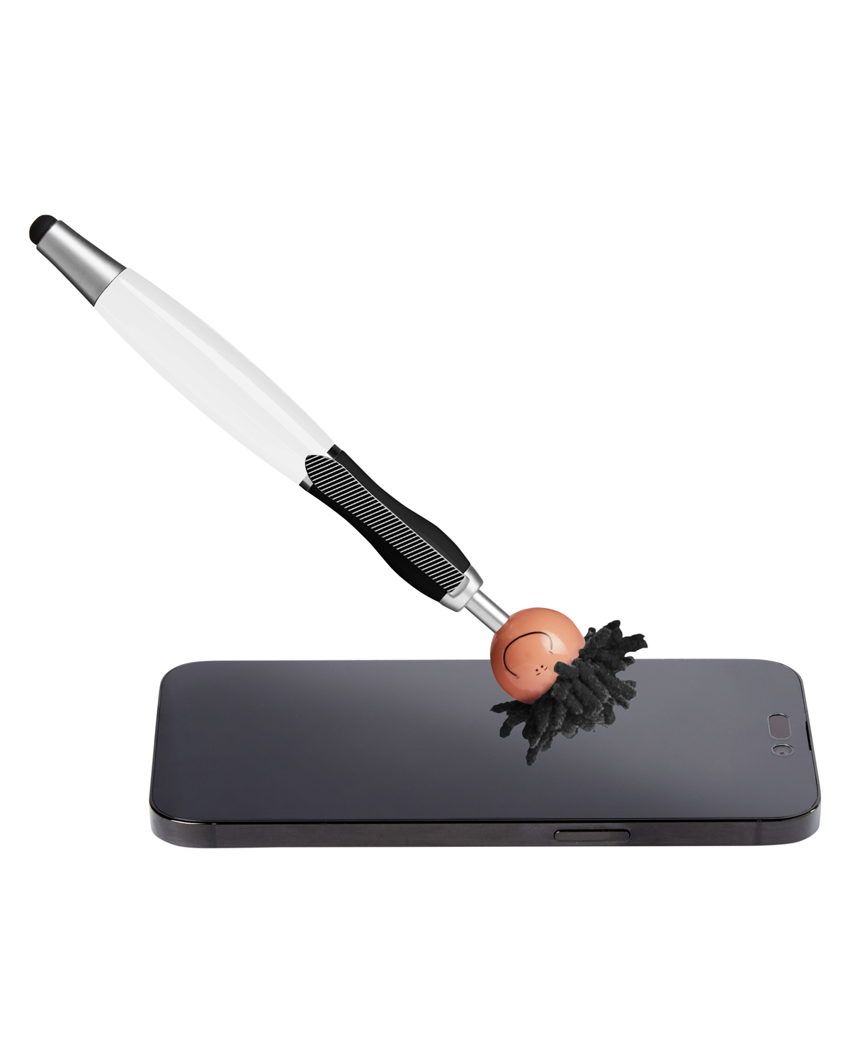 Picture of Multicultural Screen Cleaner With Stylus Pen.