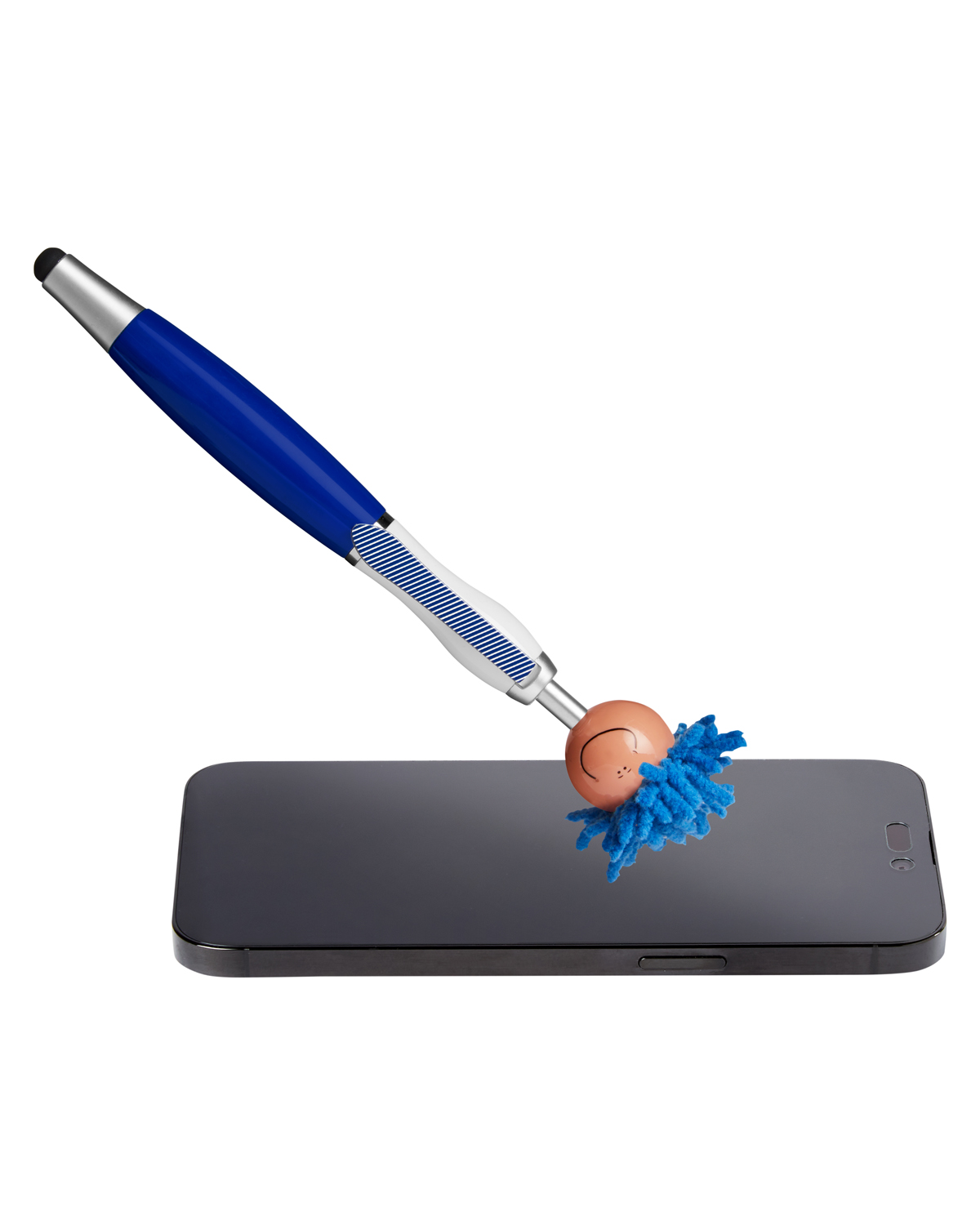 Picture of Multicultural Screen Cleaner With Stylus Pen.