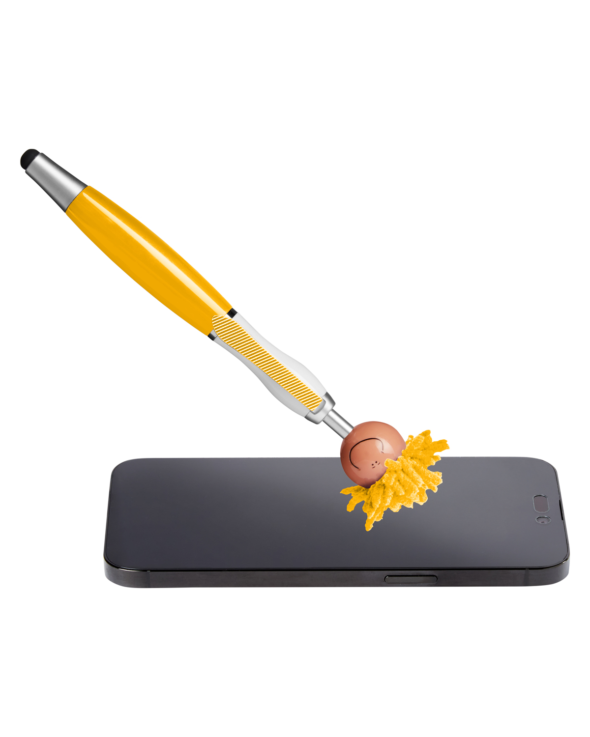 Picture of Multicultural Screen Cleaner With Stylus Pen.
