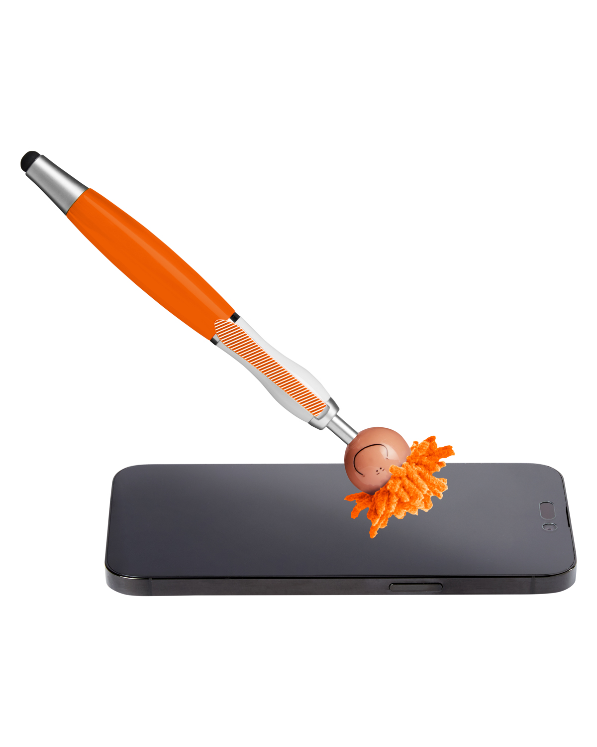 Picture of Multicultural Screen Cleaner With Stylus Pen.