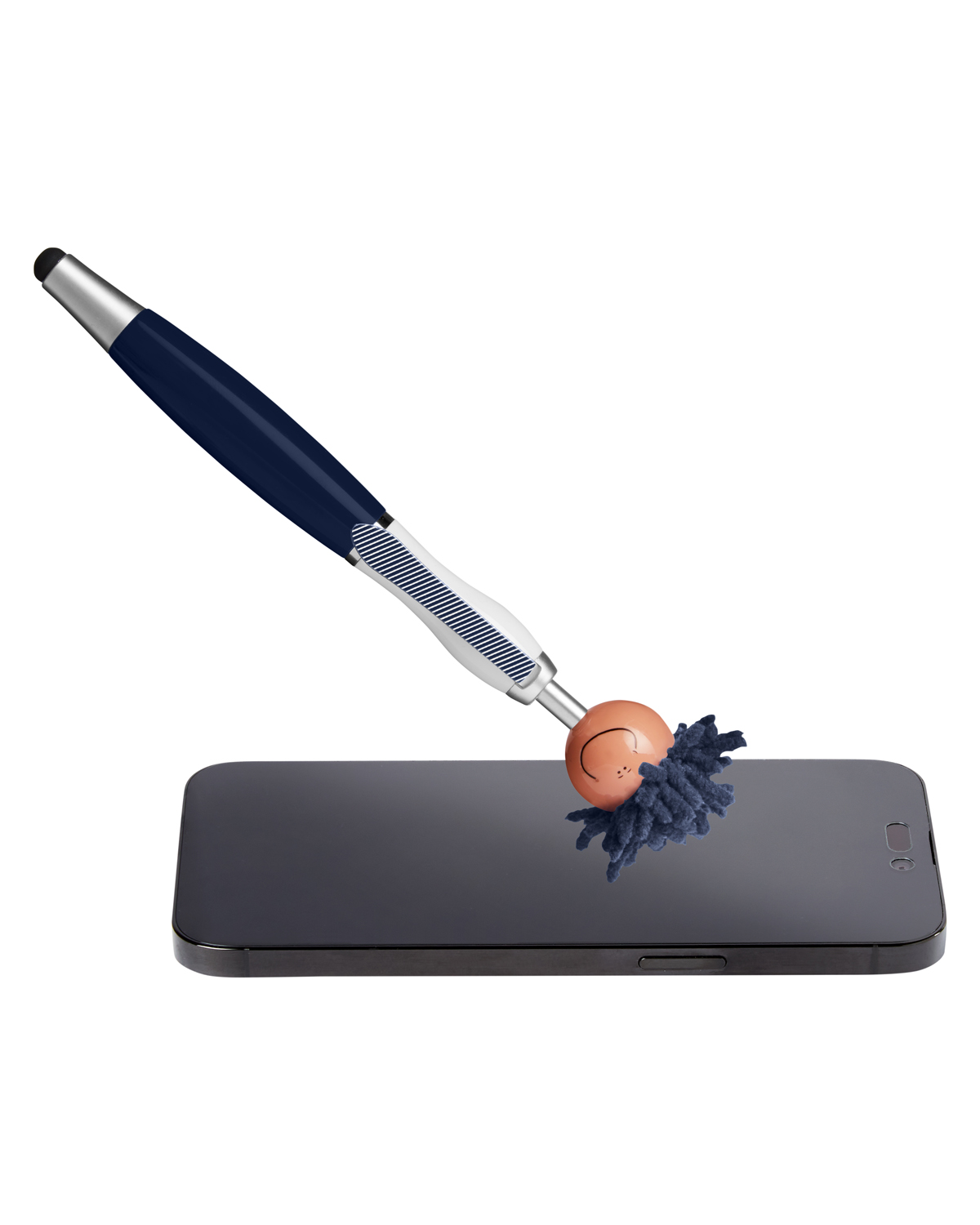 Picture of Multicultural Screen Cleaner With Stylus Pen.