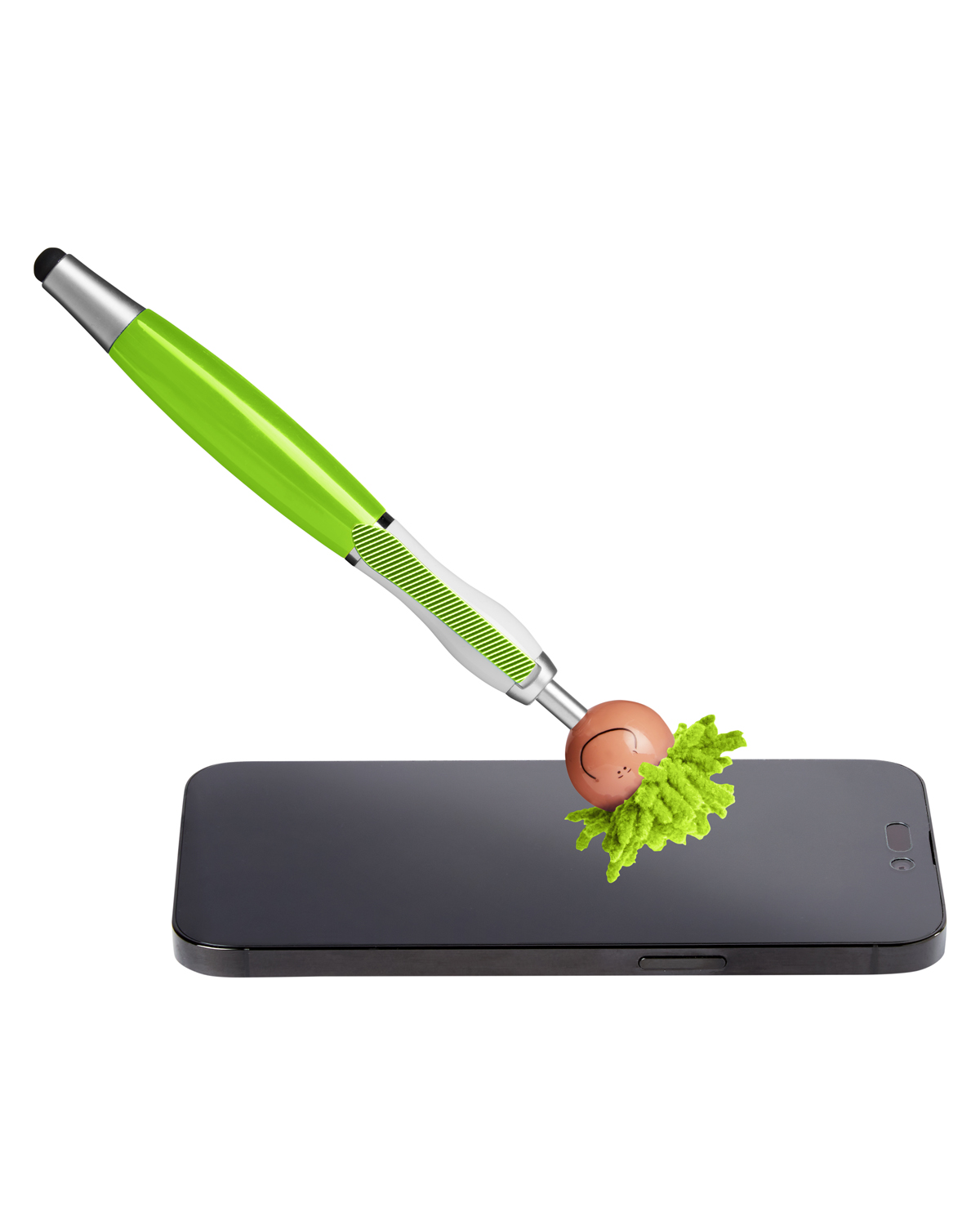 Picture of Multicultural Screen Cleaner With Stylus Pen.