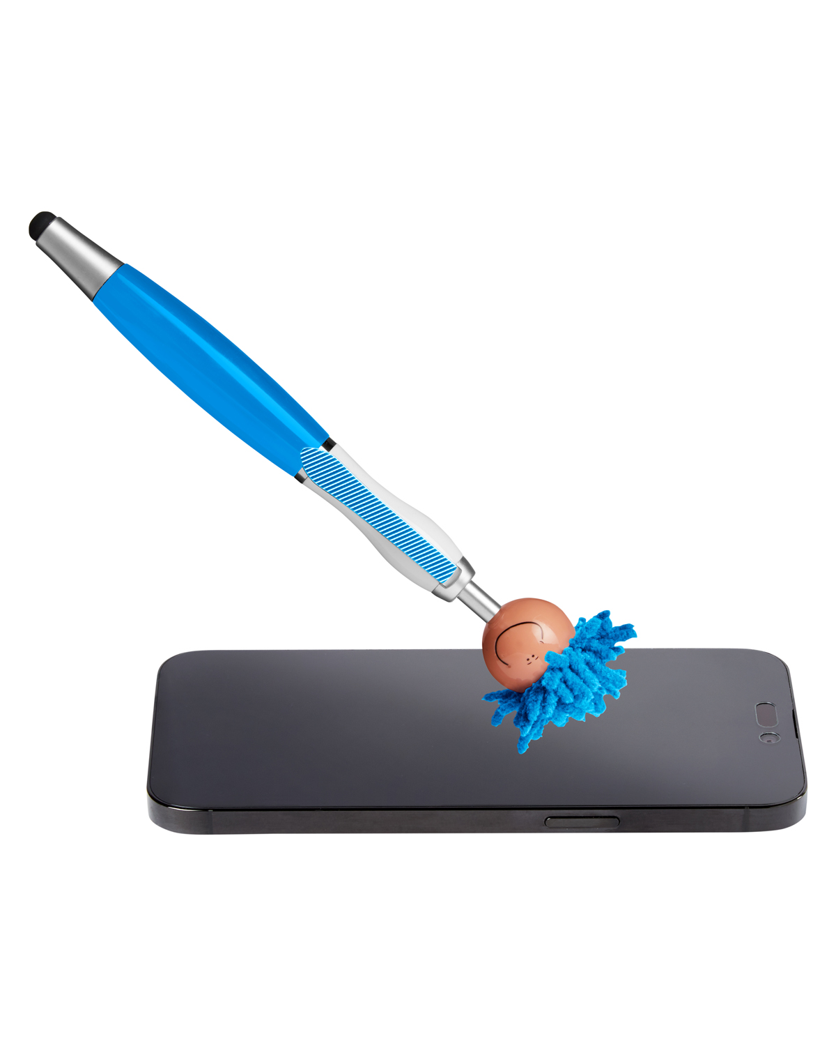 Picture of Multicultural Screen Cleaner With Stylus Pen.