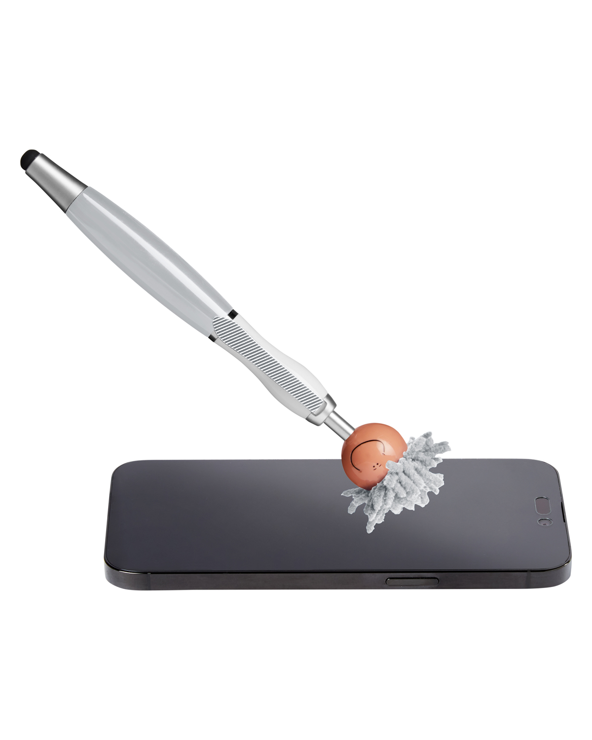 Picture of Multicultural Screen Cleaner With Stylus Pen.