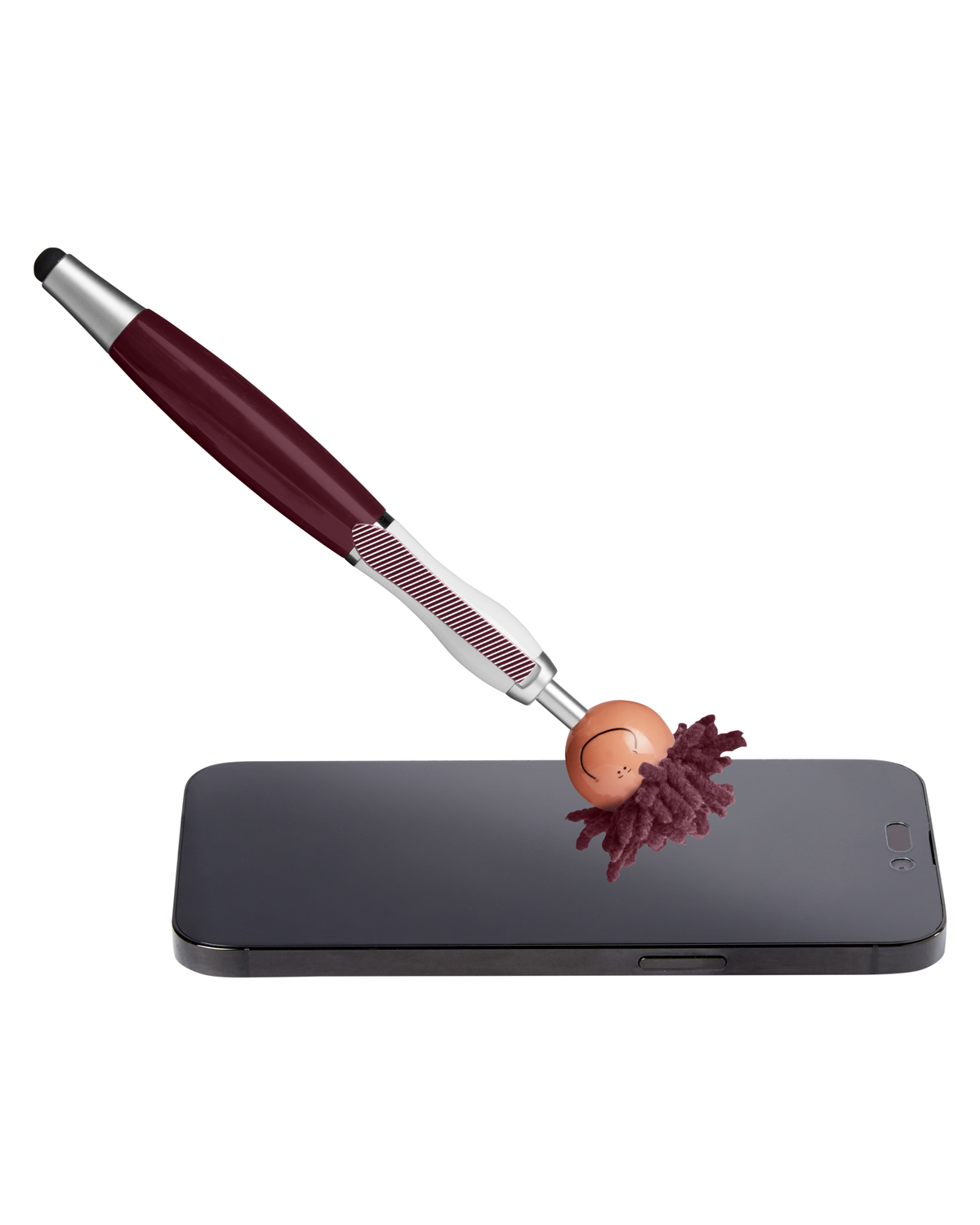 Picture of Multicultural Screen Cleaner With Stylus Pen.
